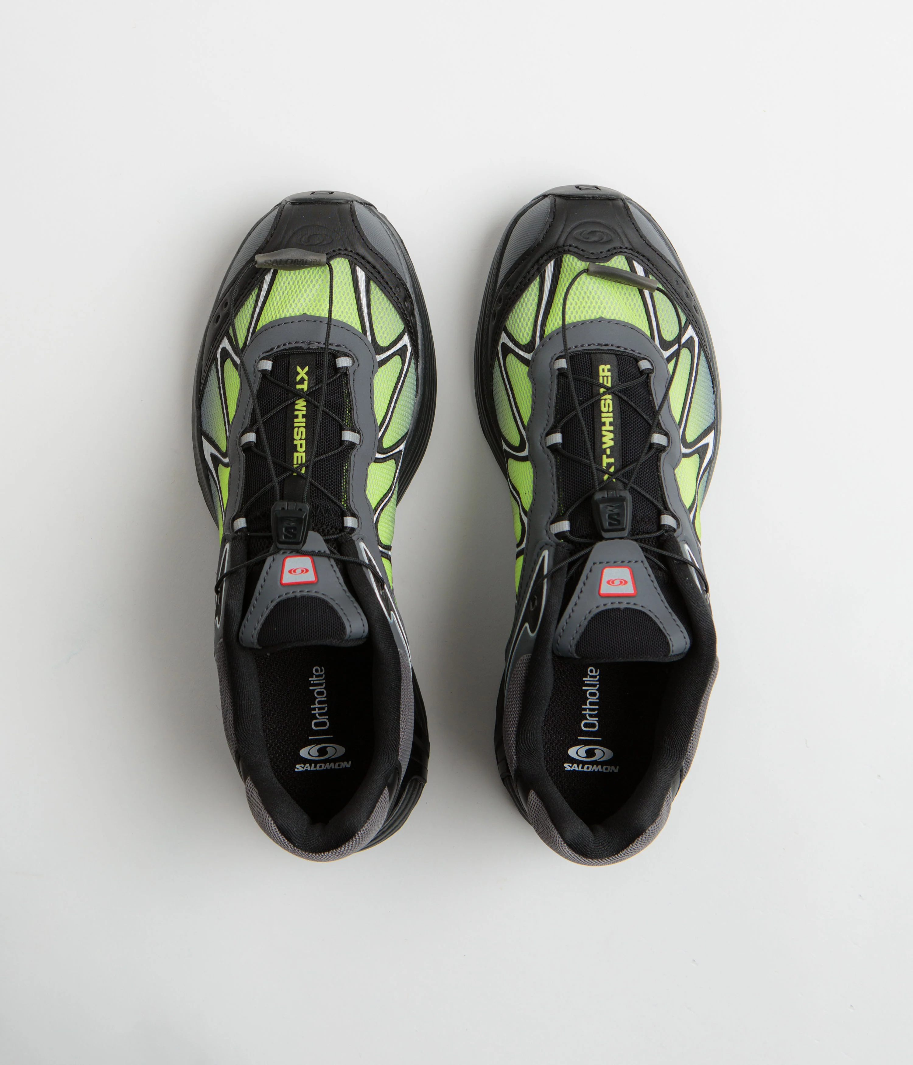 Salomon XT-Whisper Shoes - Black / Asphalt / Acid Lime - Image 7