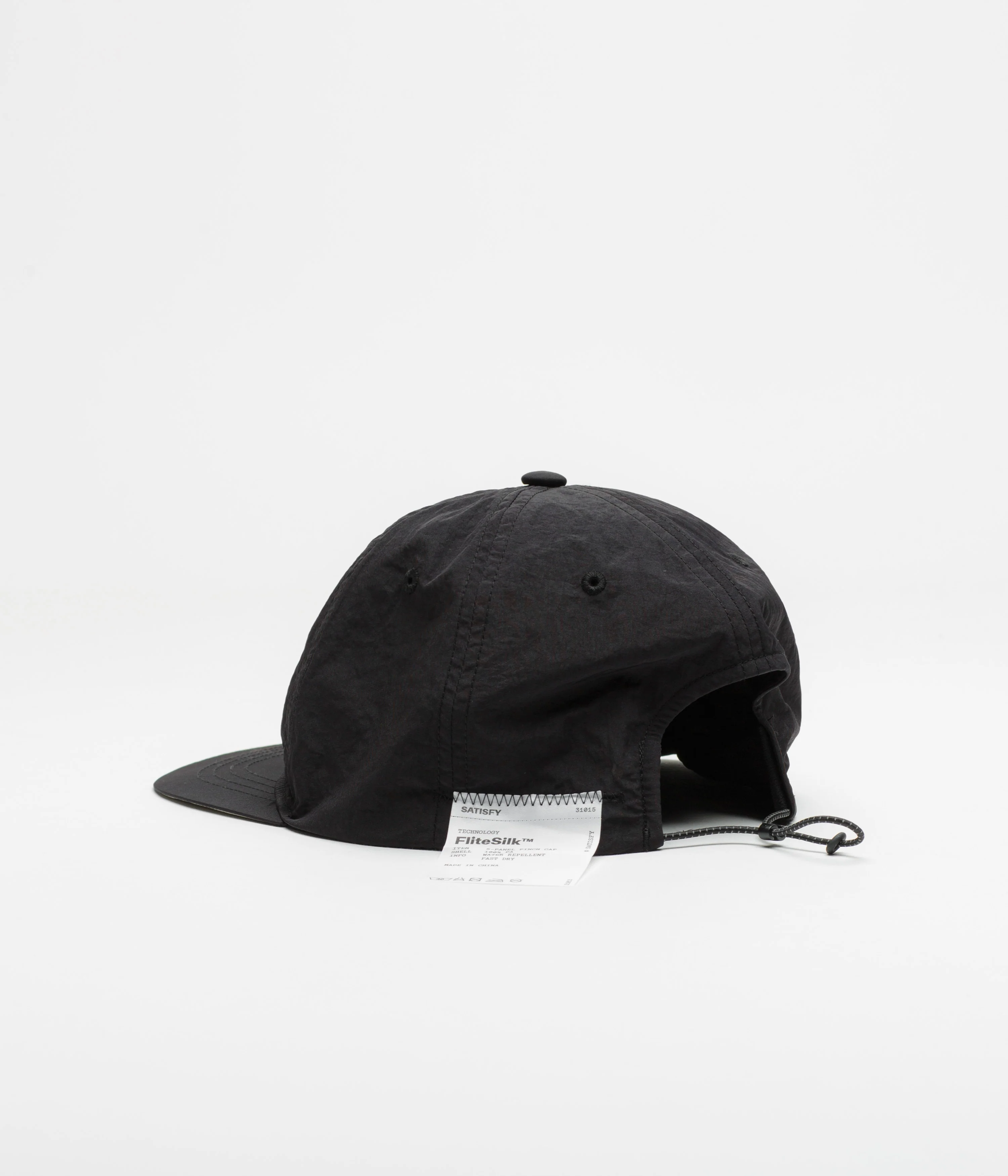 Satisfy FliteSilk Pinch Cap - Black - Image 3