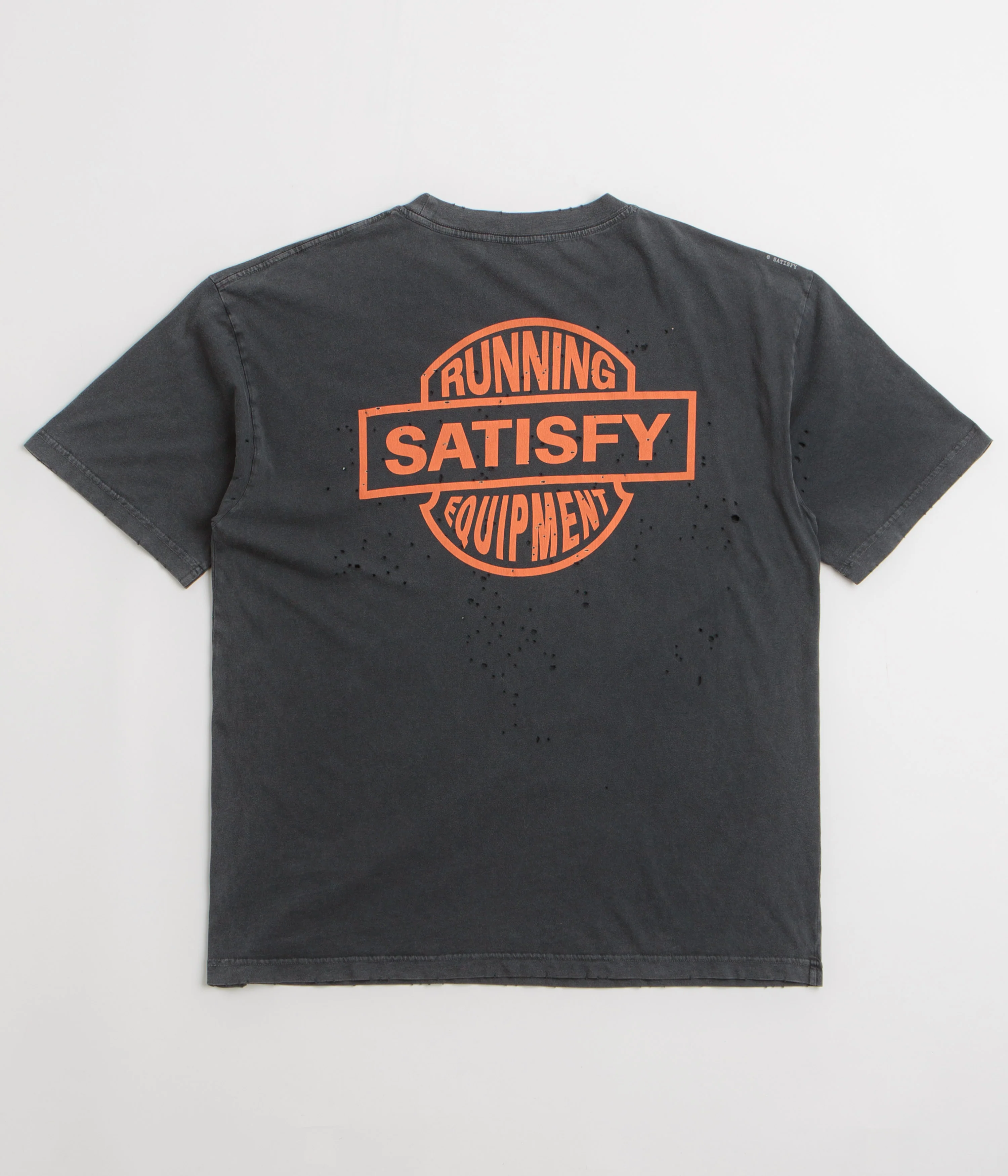 Satisfy MothTech Eagle T-Shirt - Aged Black - Image 2
