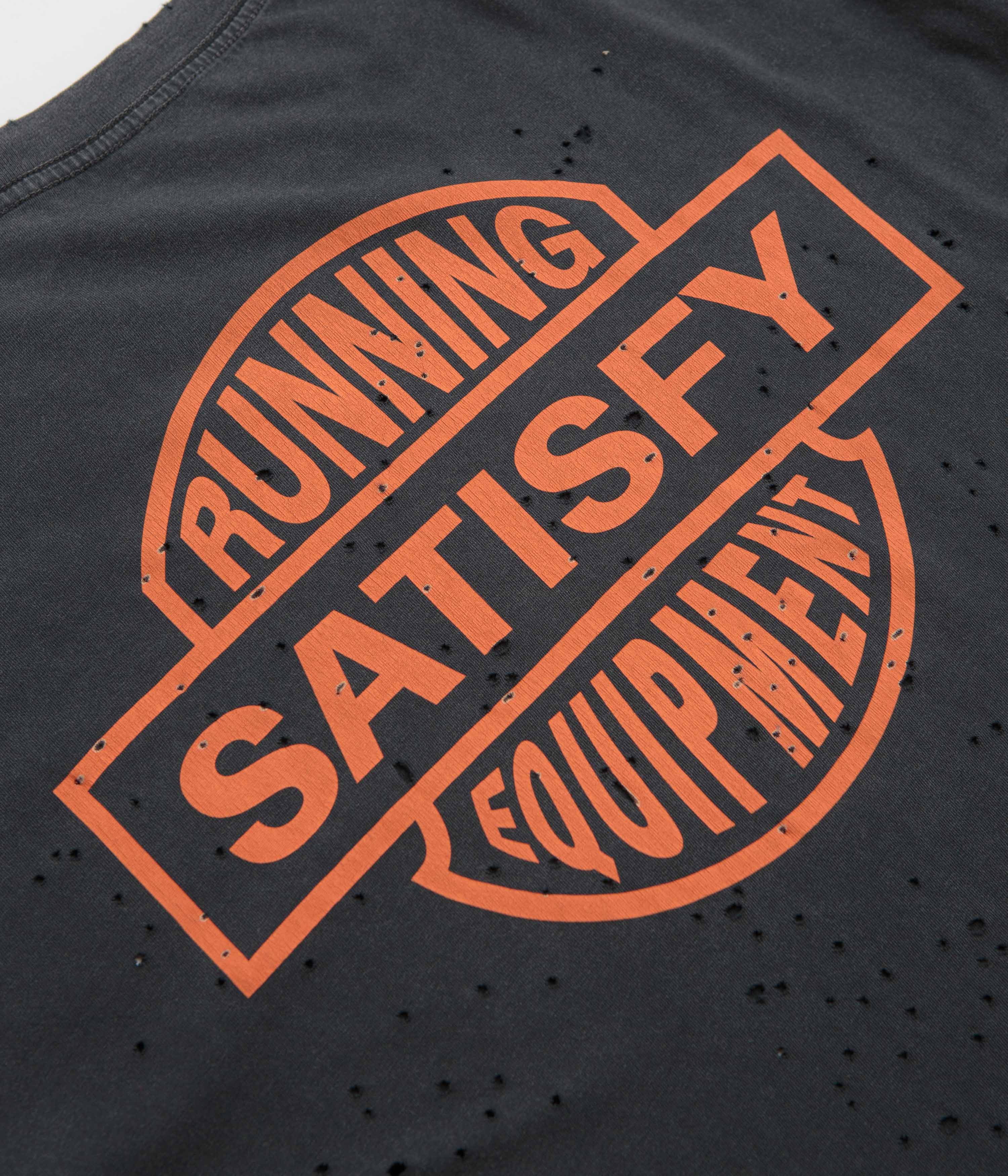 Satisfy MothTech Eagle T-Shirt - Aged Black - Image 5