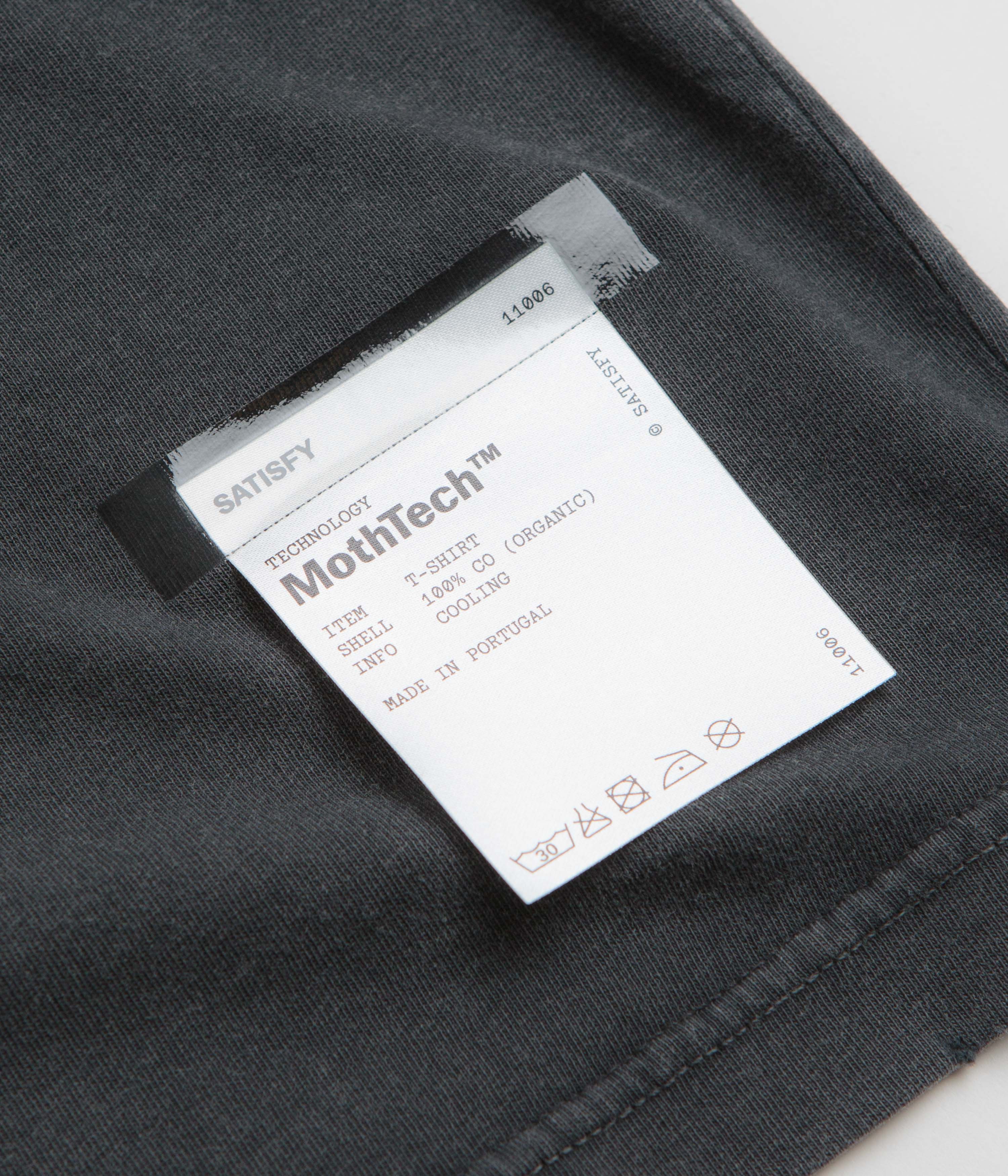 Satisfy MothTech Eagle T-Shirt - Aged Black - Image 6