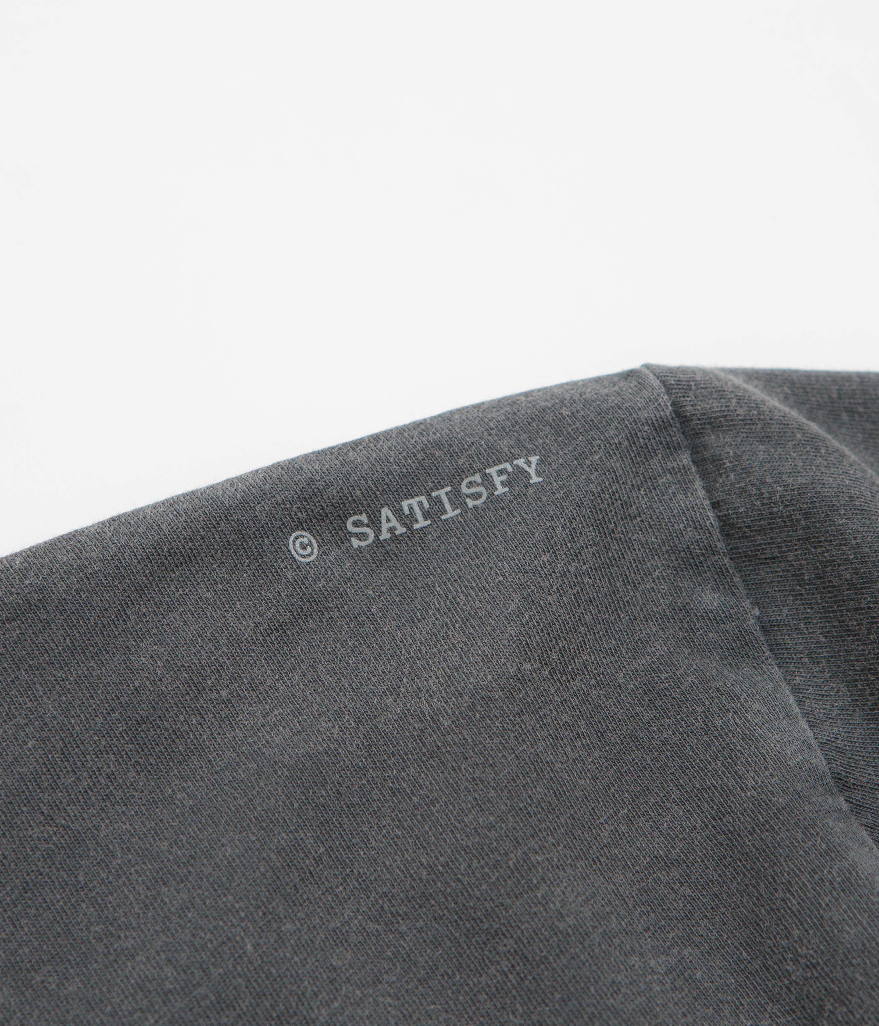 Satisfy MothTech Graphic T-Shirt - Aged Black - Image 7