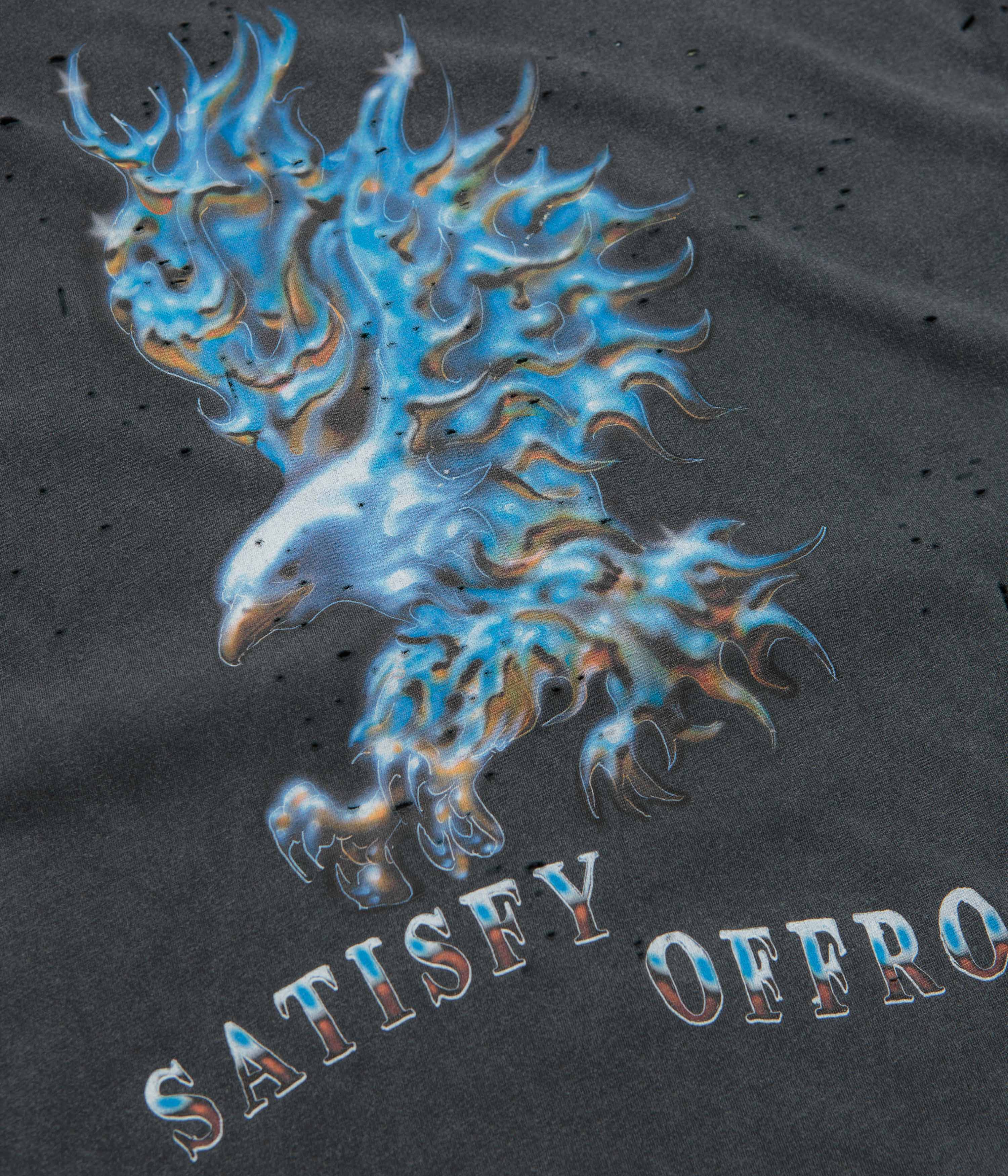Satisfy MothTech Offroad T-Shirt - Aged Black - Image 3