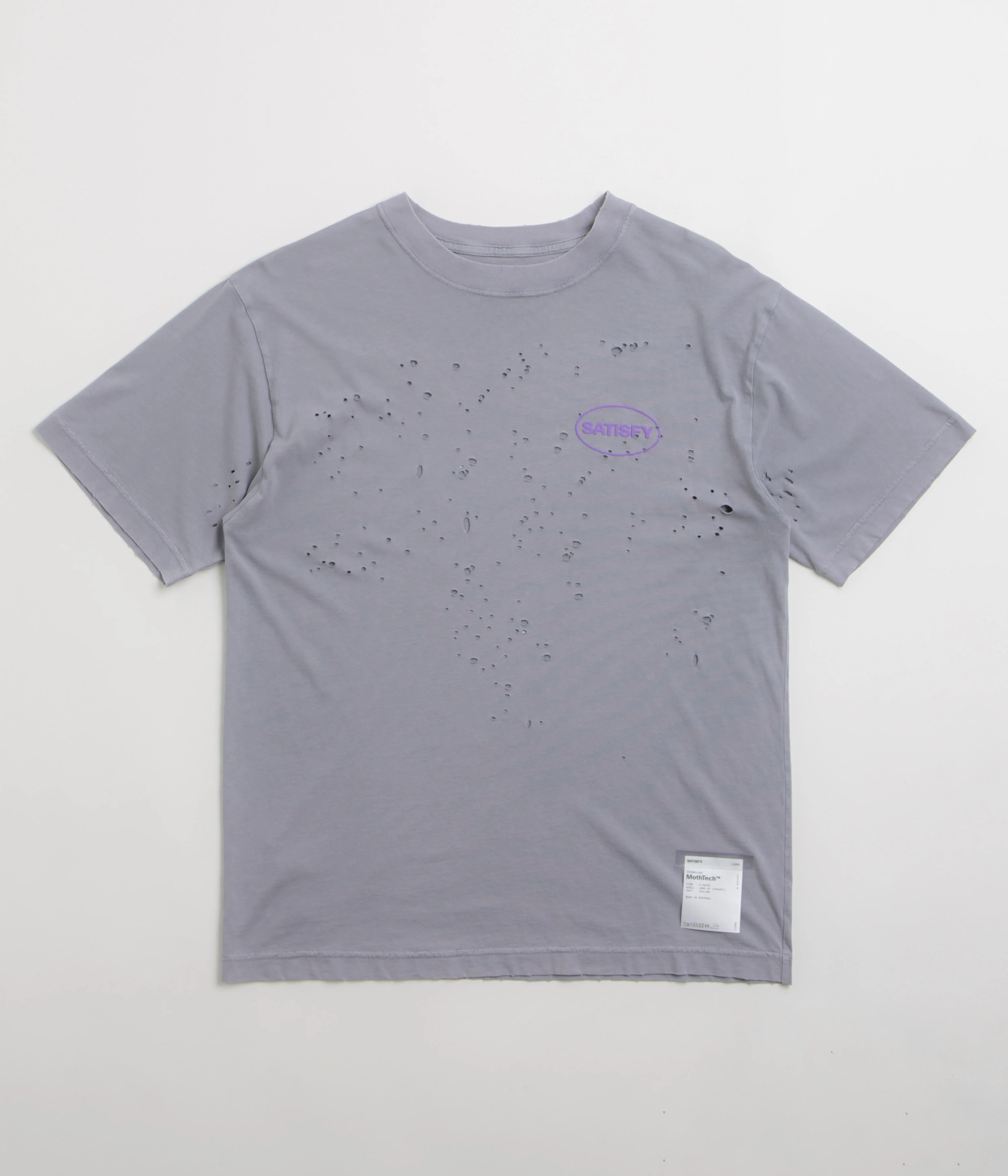 Satisfy MothTech T-Shirt - Aged Quicksilver - Image 2