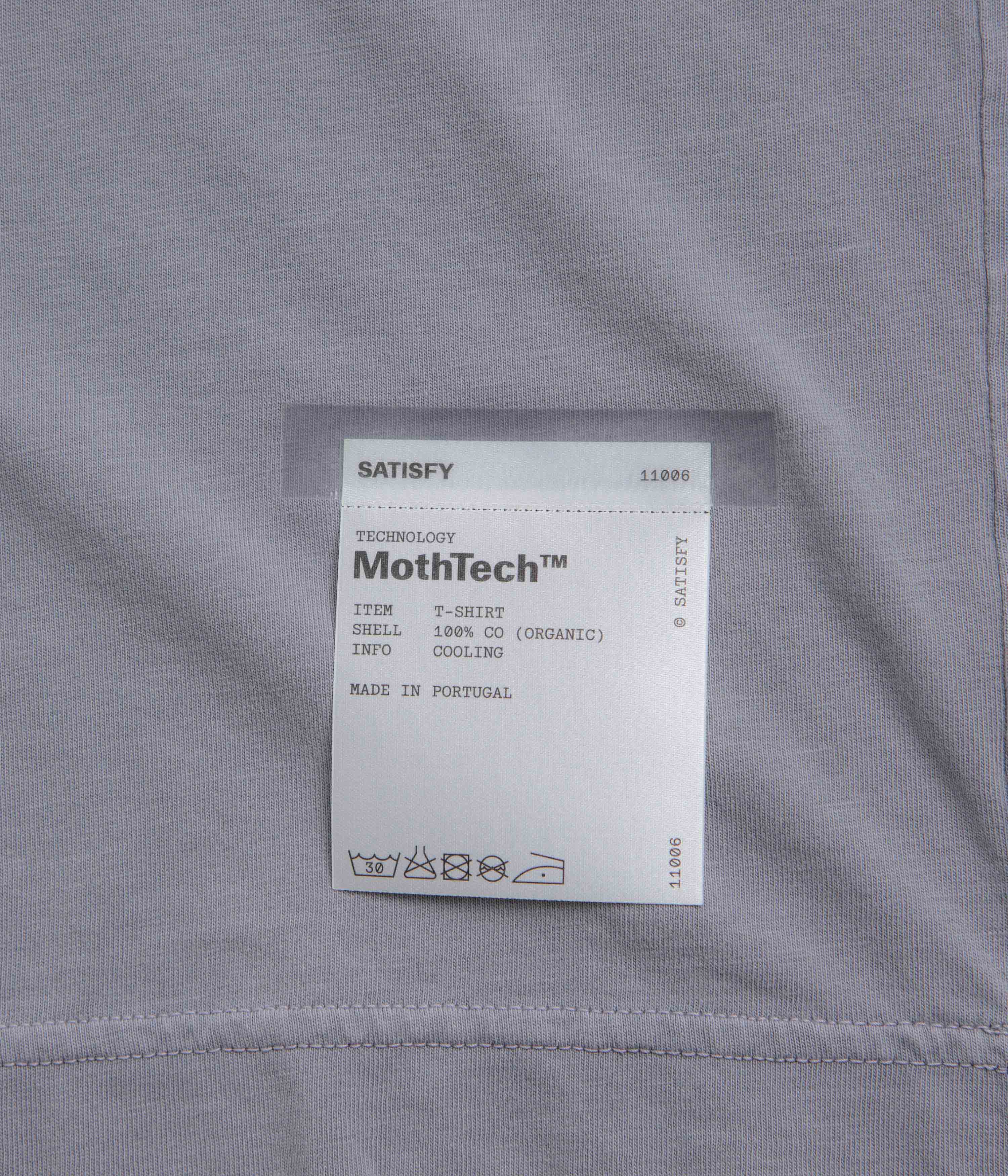 Satisfy MothTech T-Shirt - Aged Quicksilver - Image 4