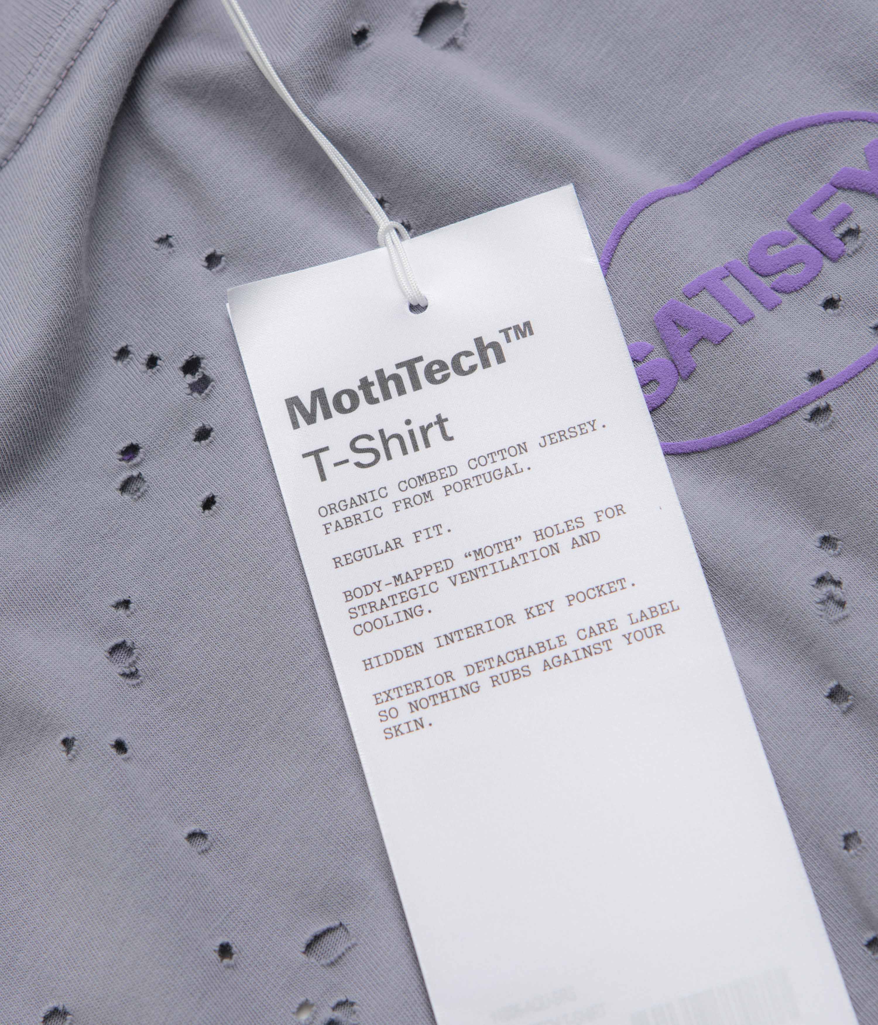 Satisfy MothTech T-Shirt - Aged Quicksilver - Image 8