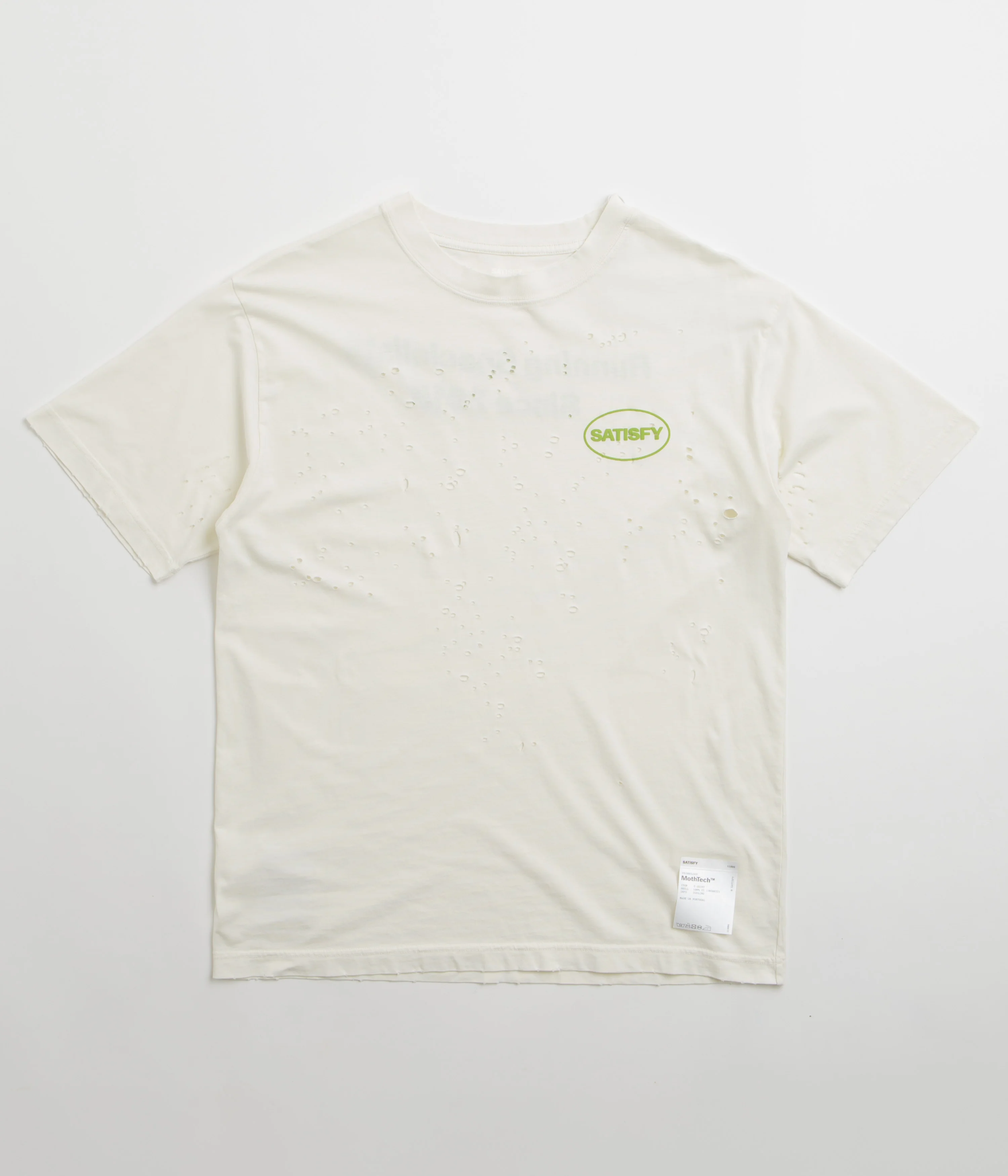 Satisfy MothTech T-Shirt - Off White - Image 2