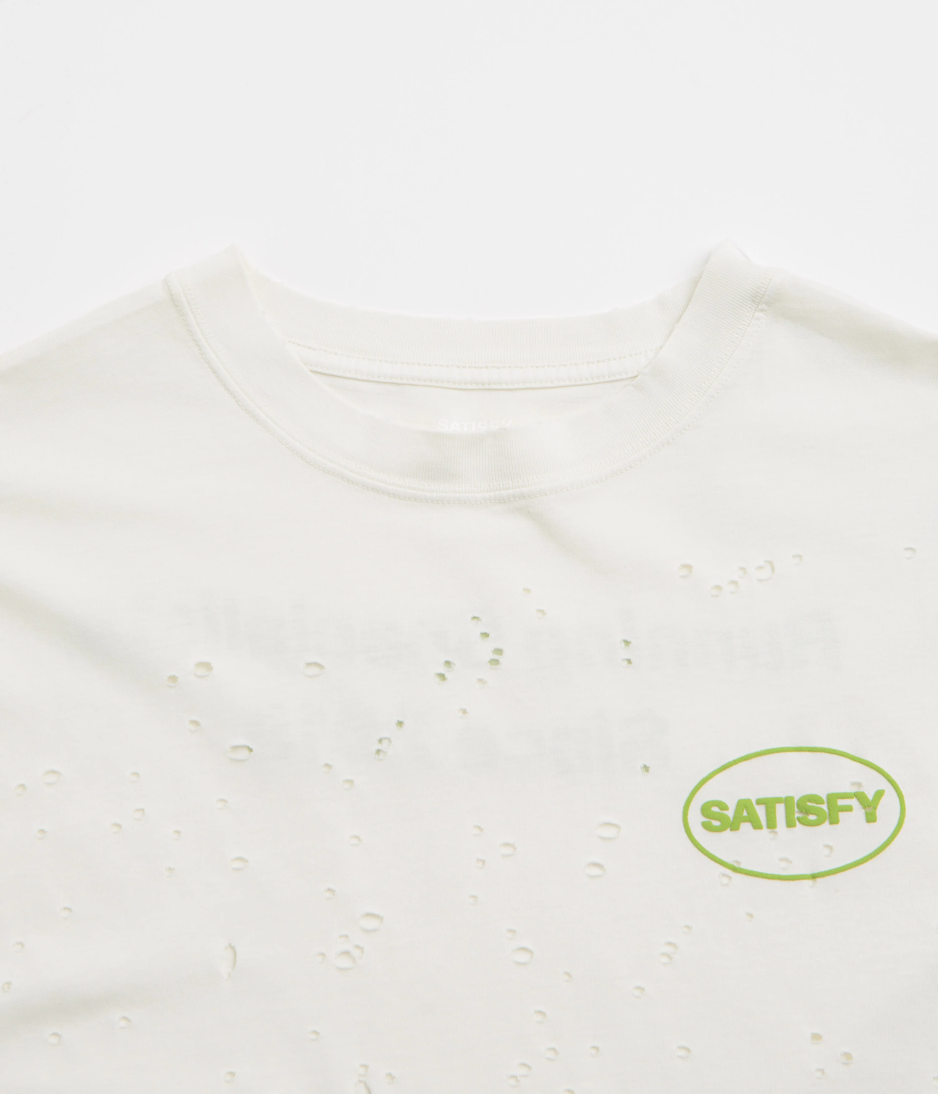 Satisfy MothTech T-Shirt - Off White - Image 3