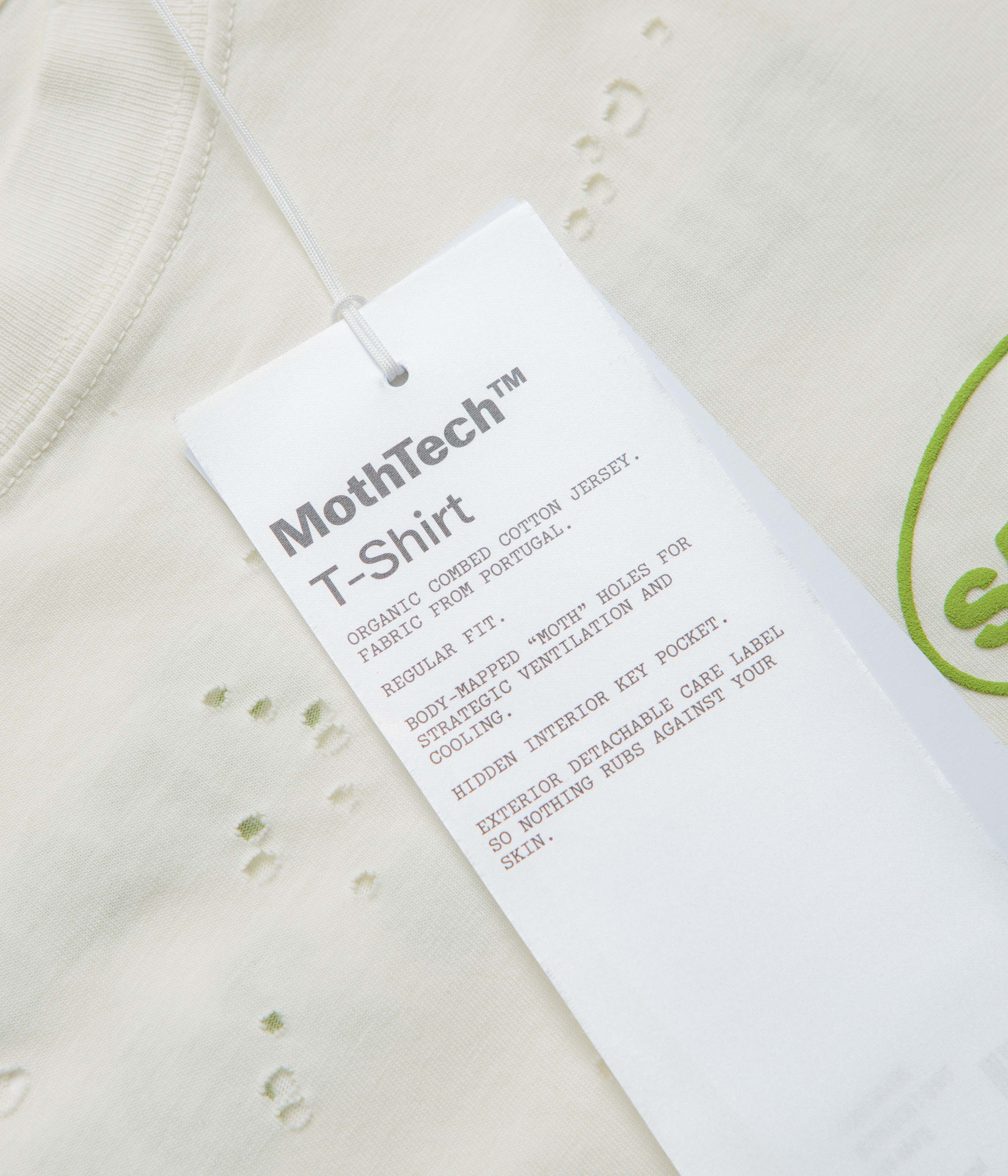 Satisfy MothTech T-Shirt - Off White - Image 7