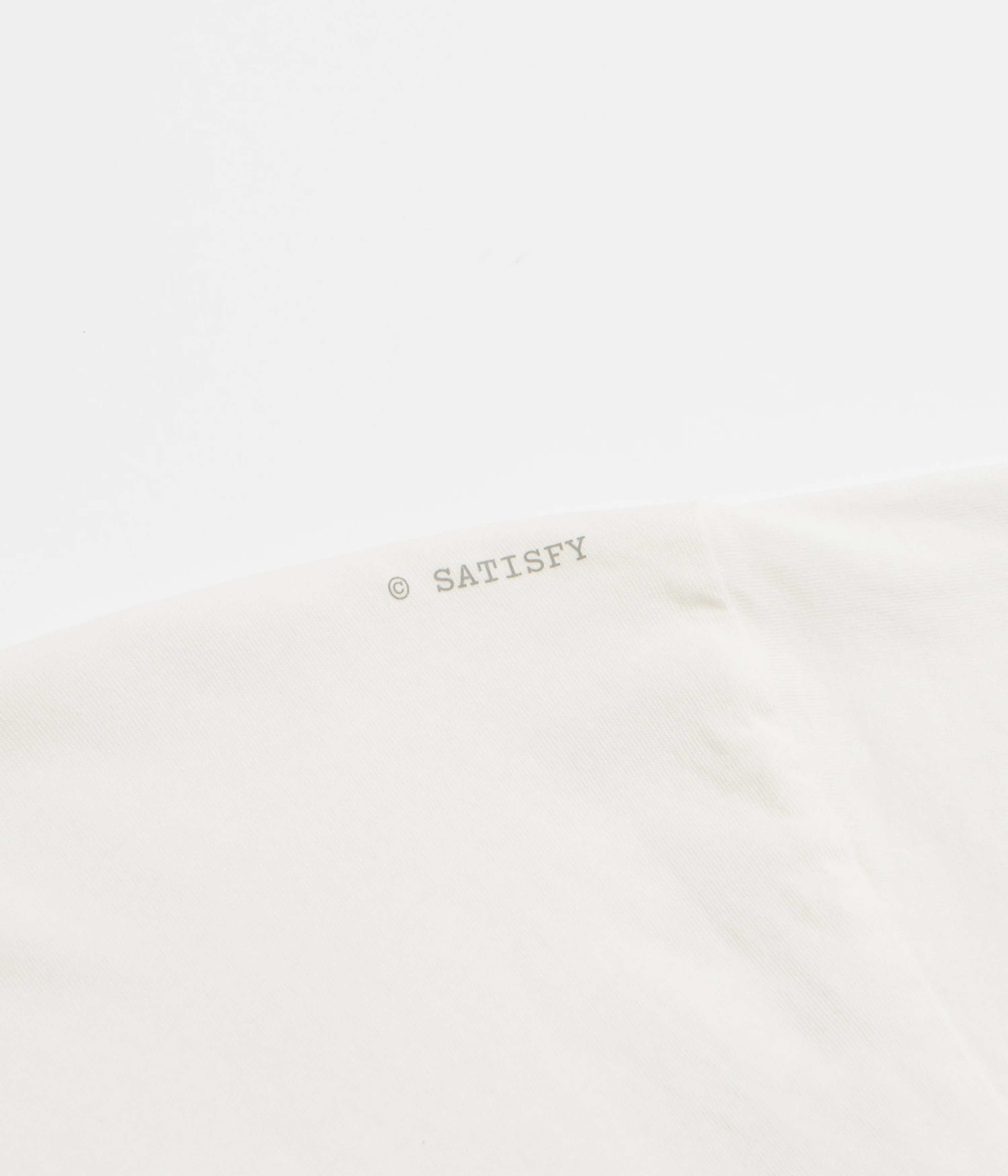 Satisfy MothTech T-Shirt - Off White / Black - Image 5