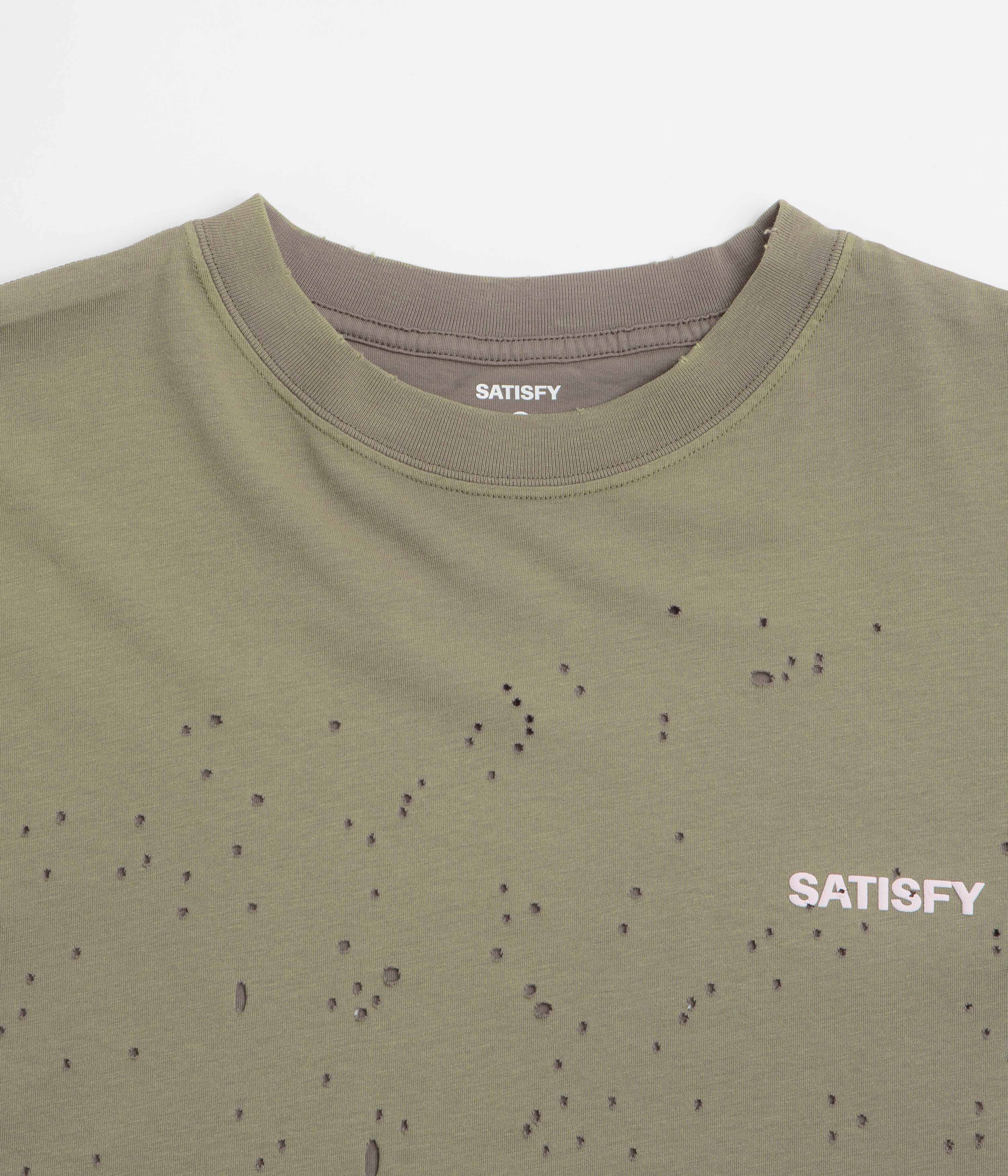 Satisfy MothTech T-Shirt - Sun Bleached Falcon - Image 2