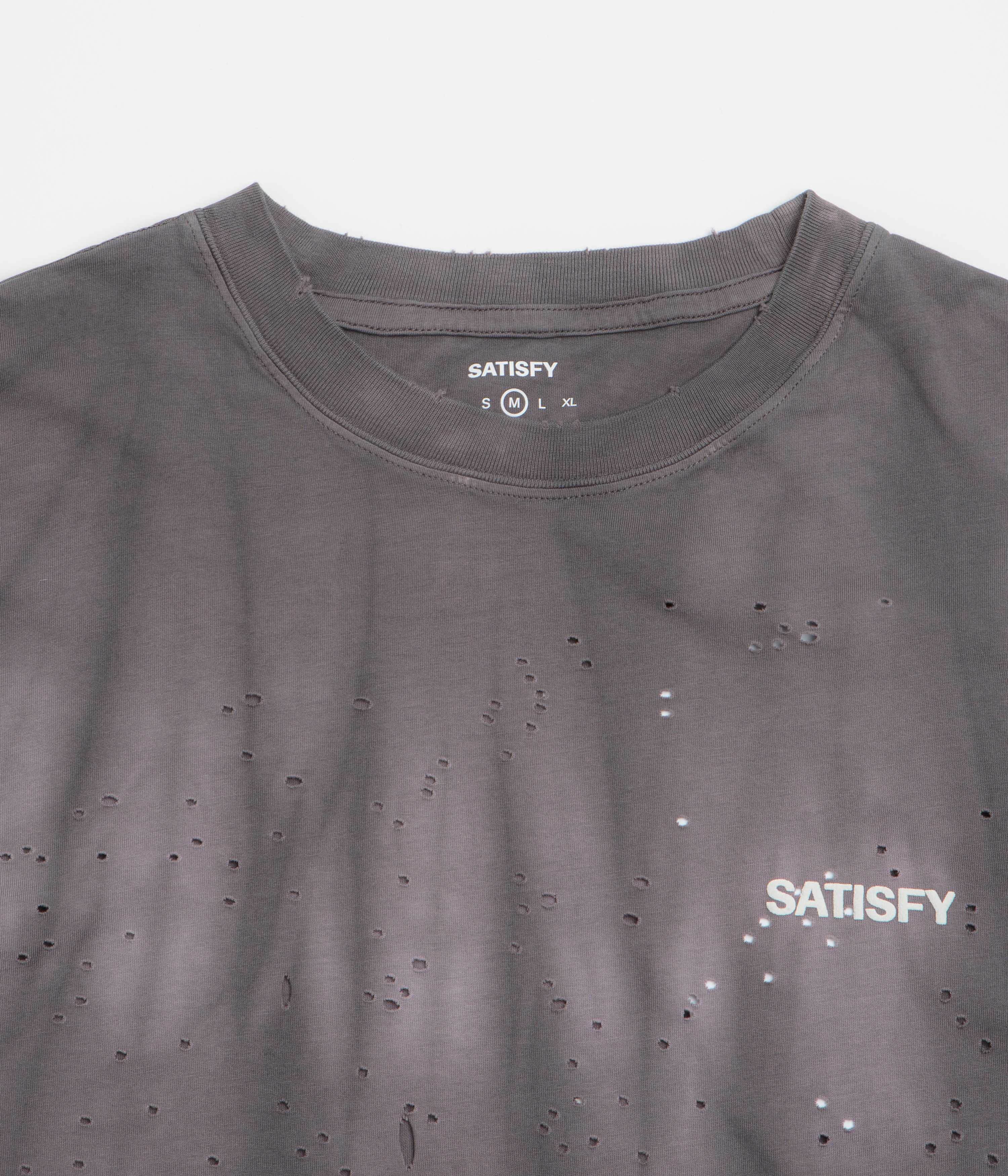 Satisfy MothTech T-Shirt - Sun Bleached Shark - Image 2