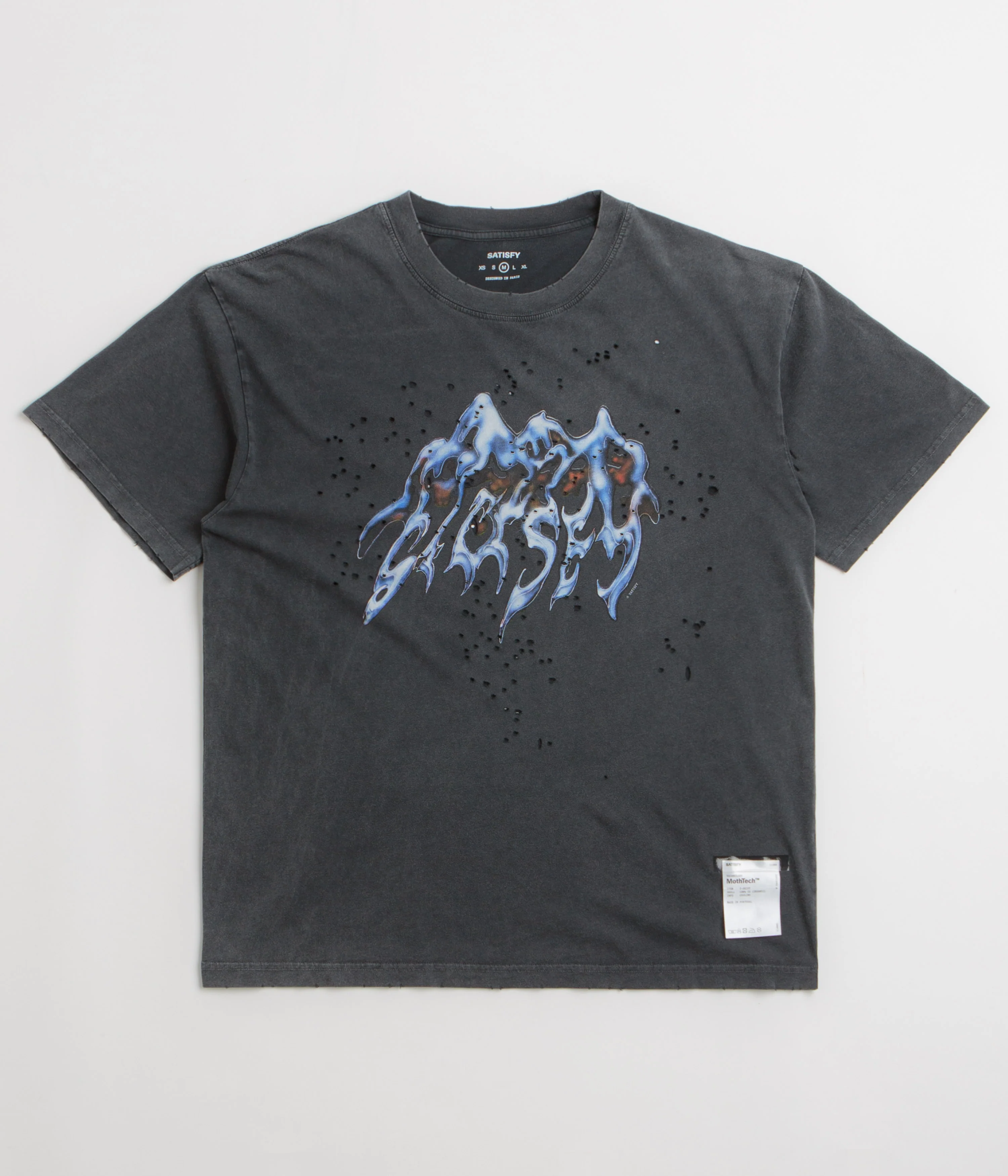 Satisfy MothTech Trail Master T-Shirt - Aged Black