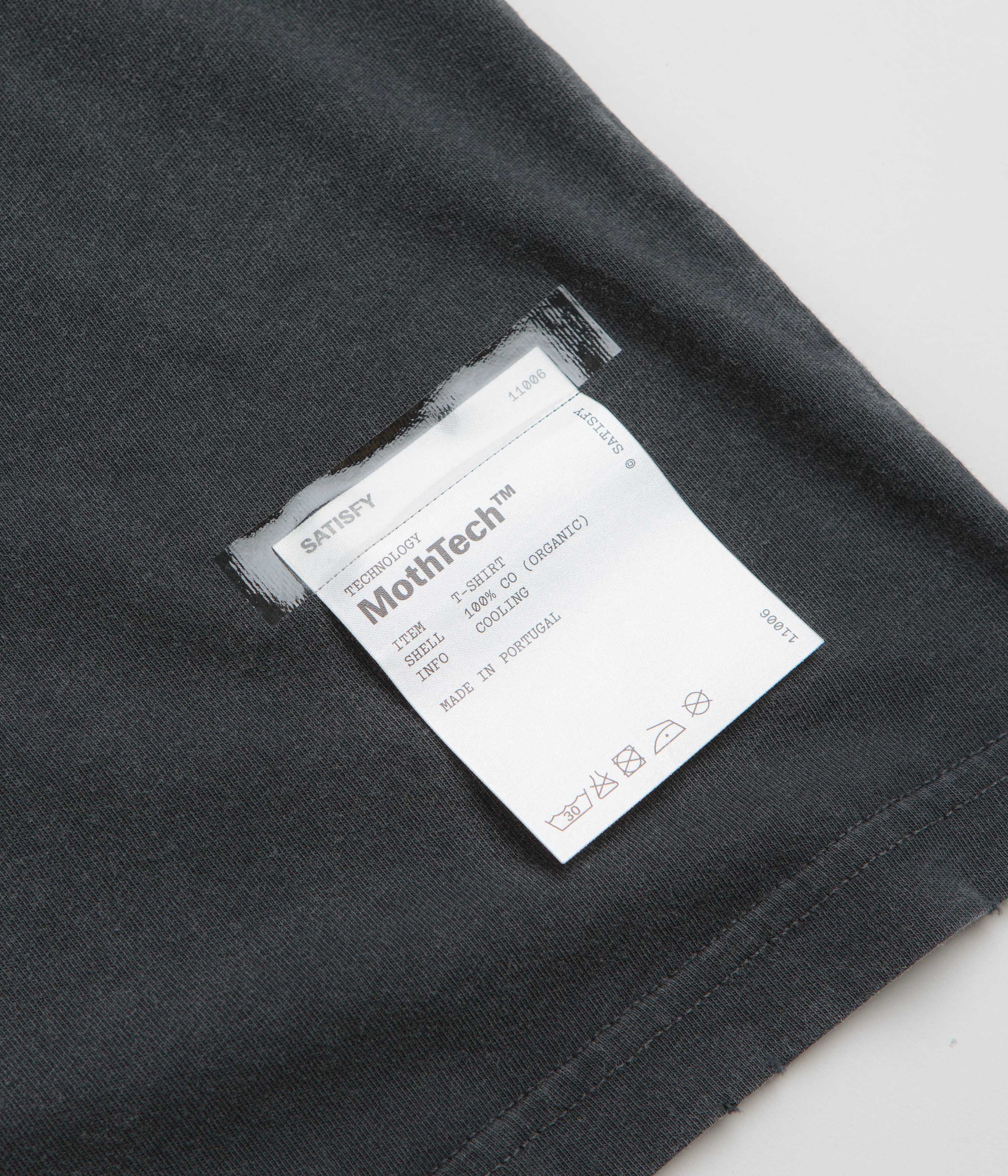 Satisfy MothTech Trail Master T-Shirt - Aged Black - Image 6