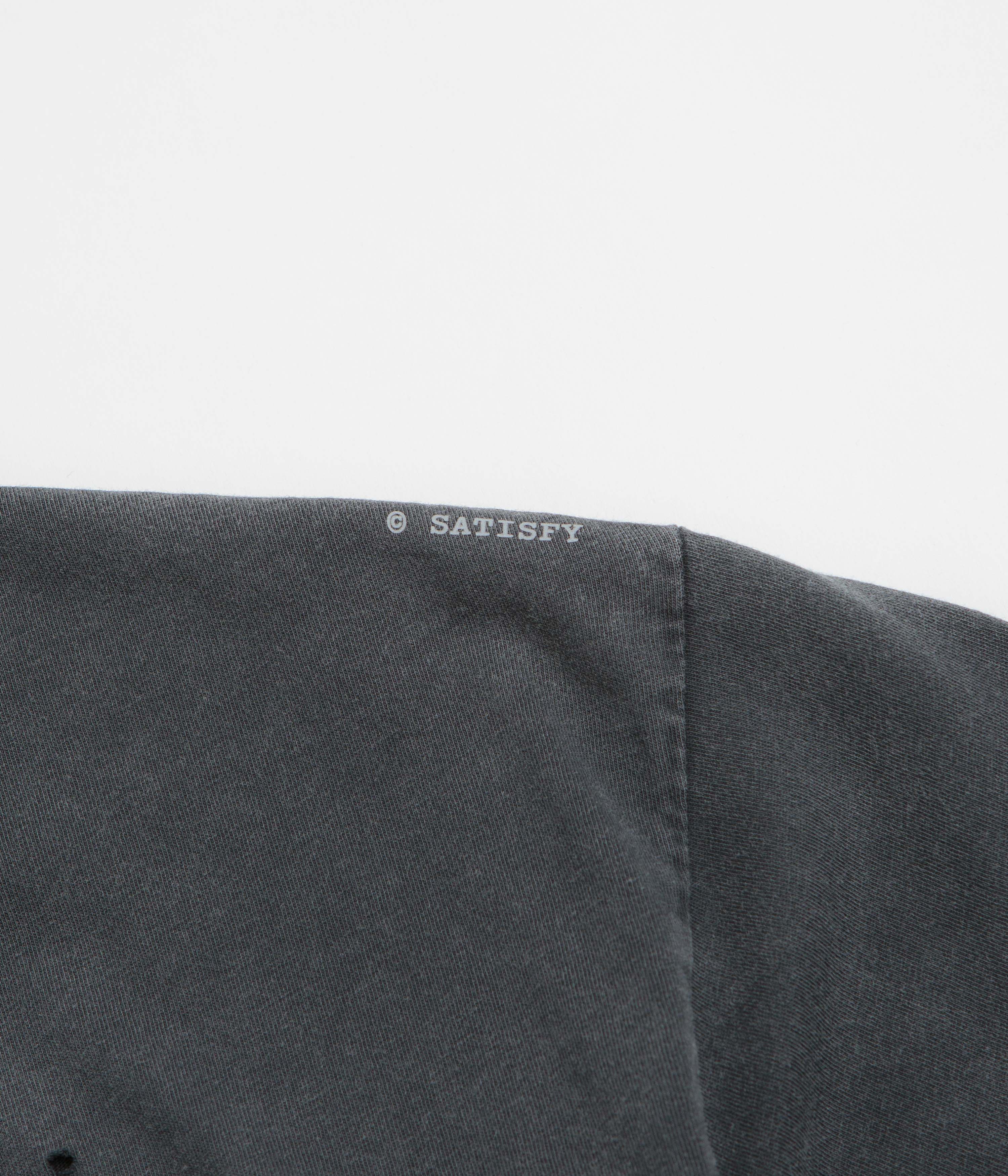 Satisfy MothTech Trail Master T-Shirt - Aged Black - Image 7