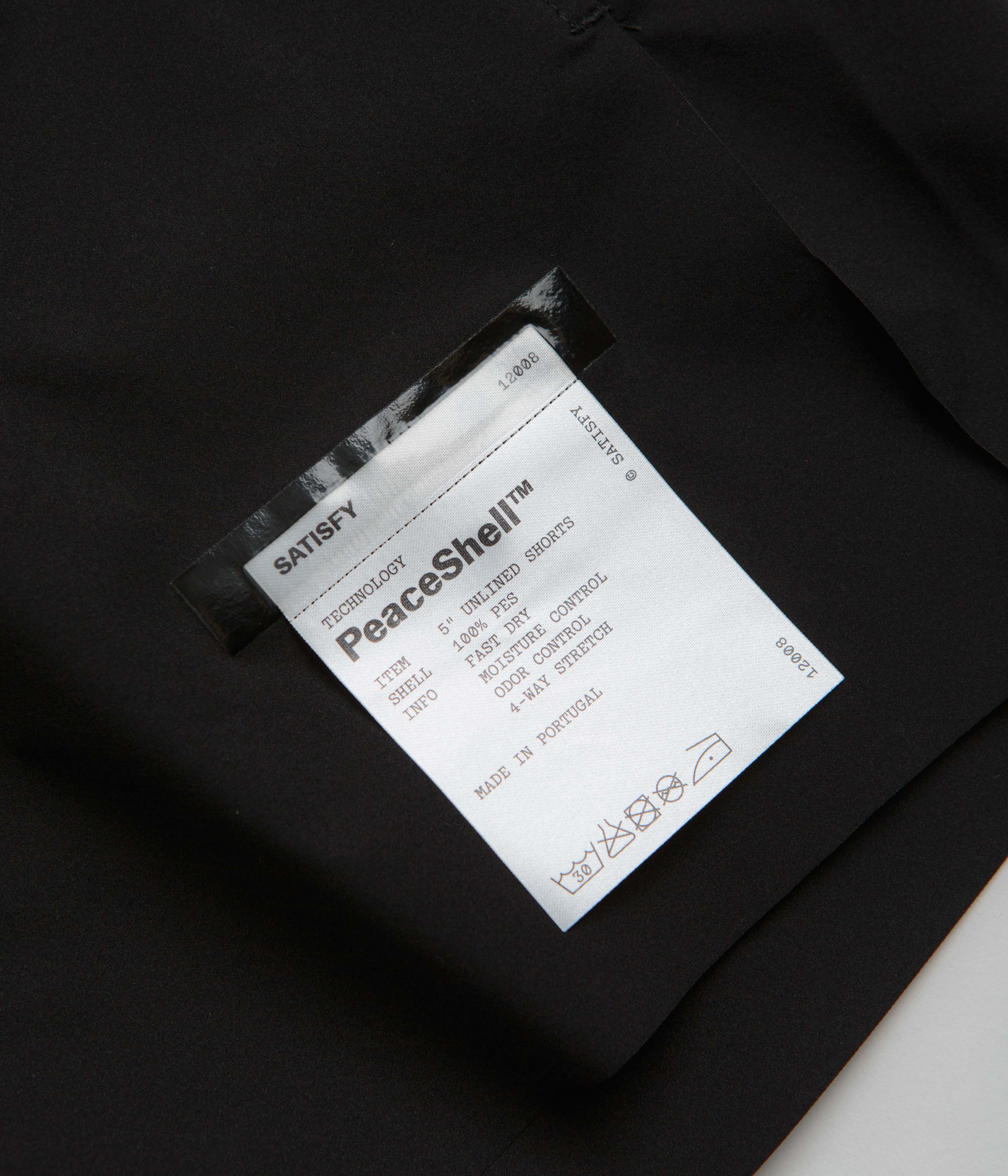 Satisfy PeaceShell 5" Unlined Shorts - Black - Image 4