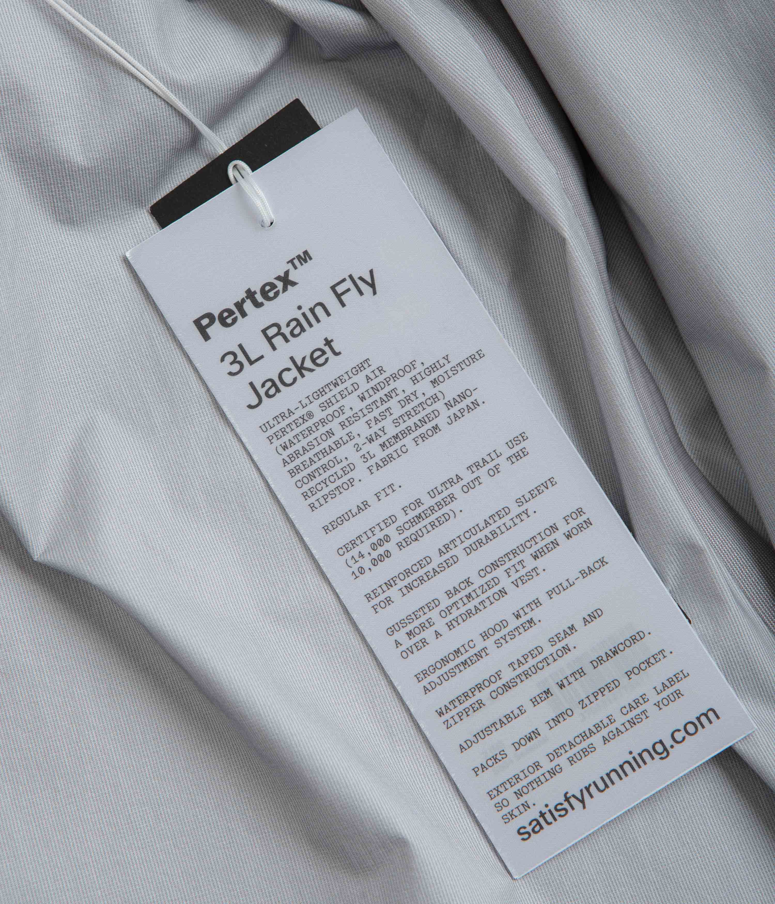 Satisfy Pertex 3L Rain Fly Jacket - Sparrow - Image 8