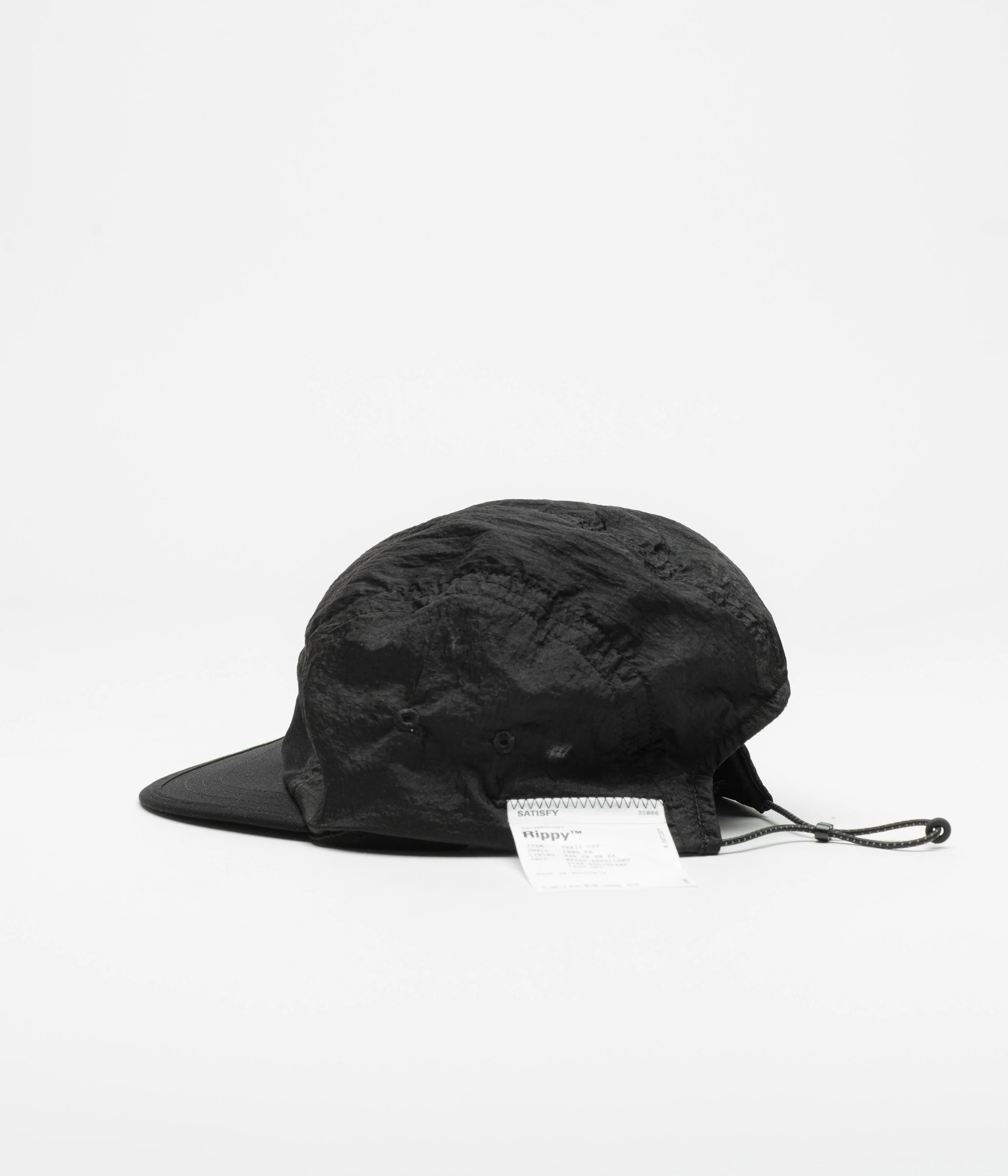 Satisfy Rippy Trail Cap - Black - Image 3