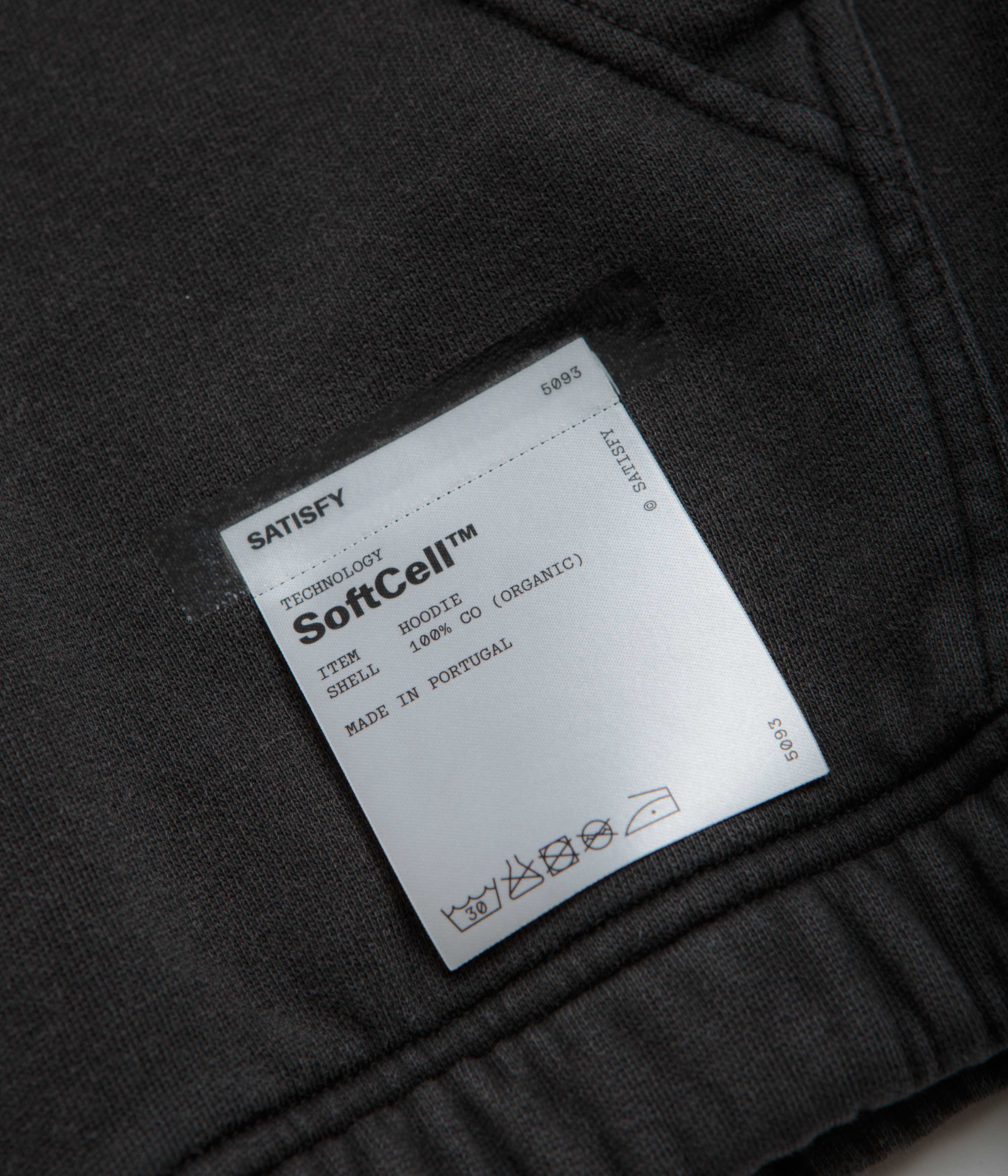 Satisfy SoftCell Hoodie - Aged Black - Image 4