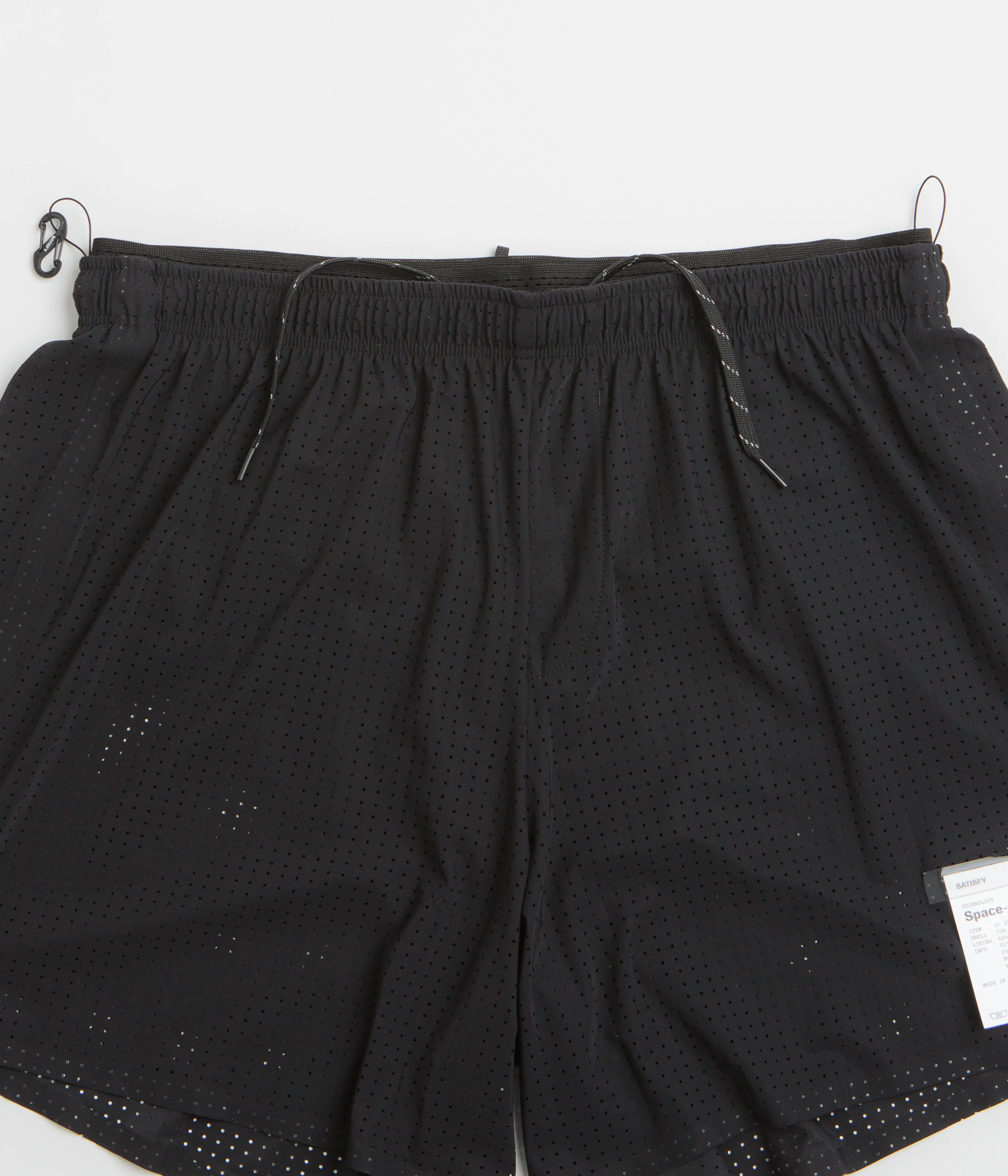 Satisfy Space-O 5" Shorts - Black - Image 4