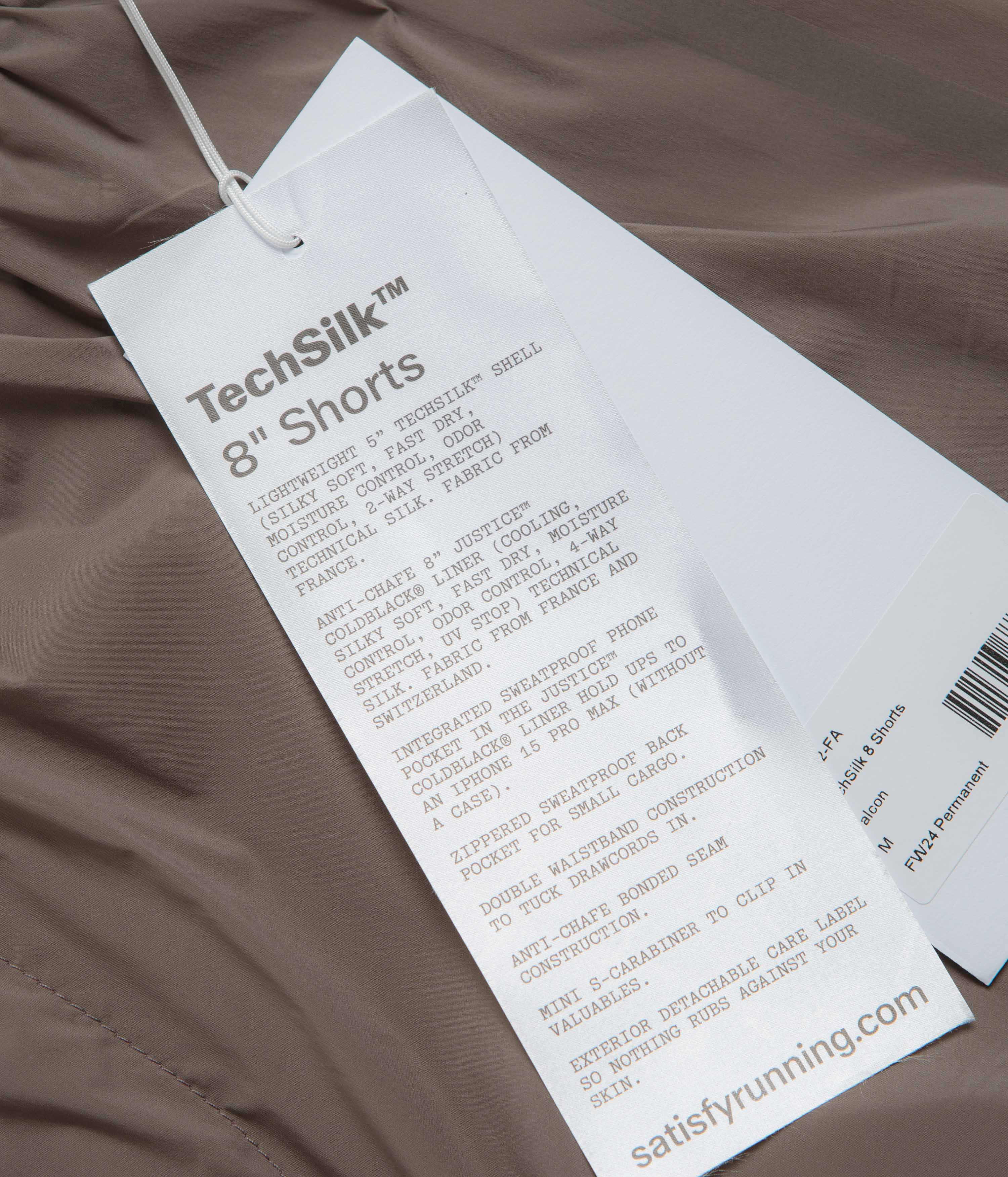 Satisfy Techsilk 8" Shorts - Falcon - Image 10