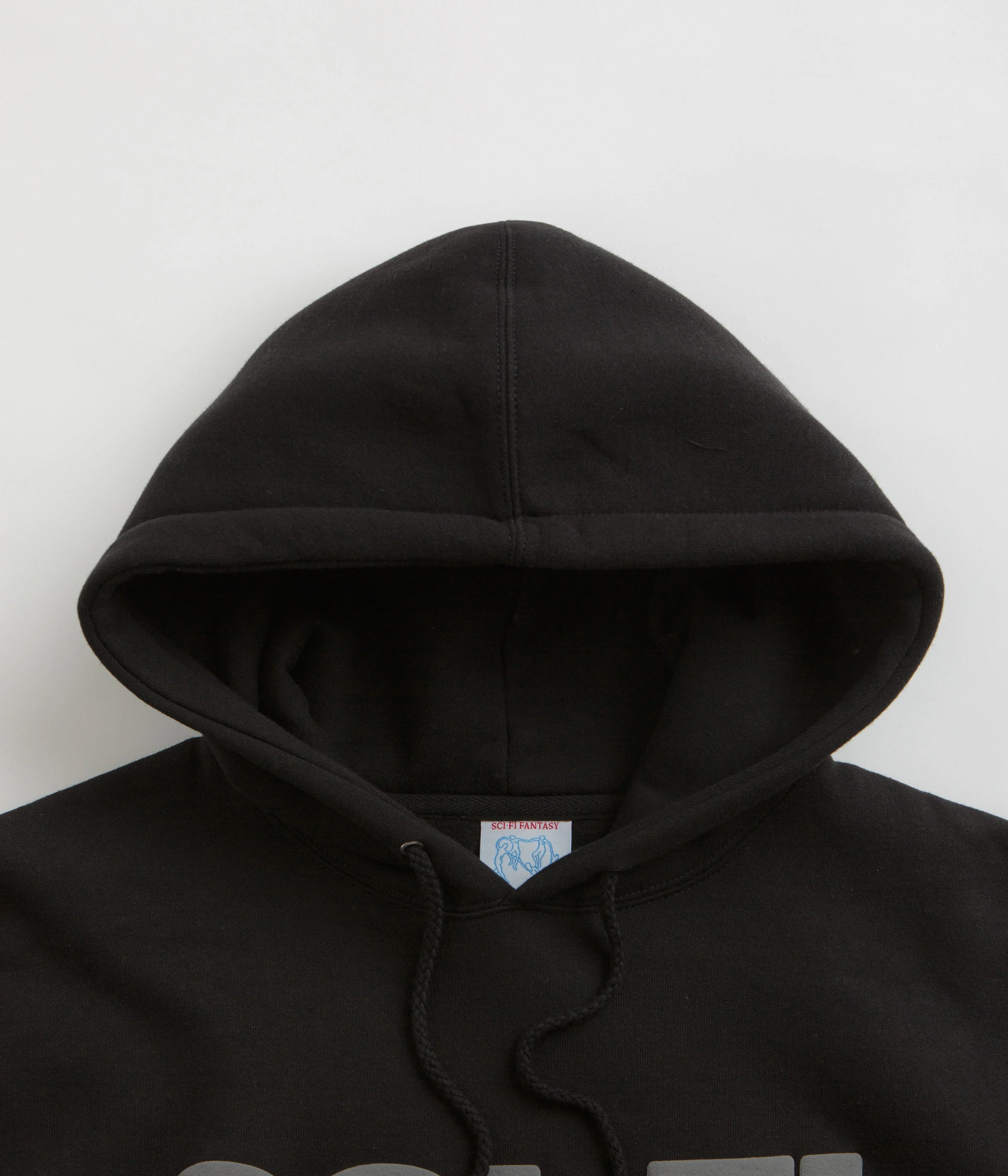 Sci-Fi Fantasy Big Logo Hoodie - Black - Image 2