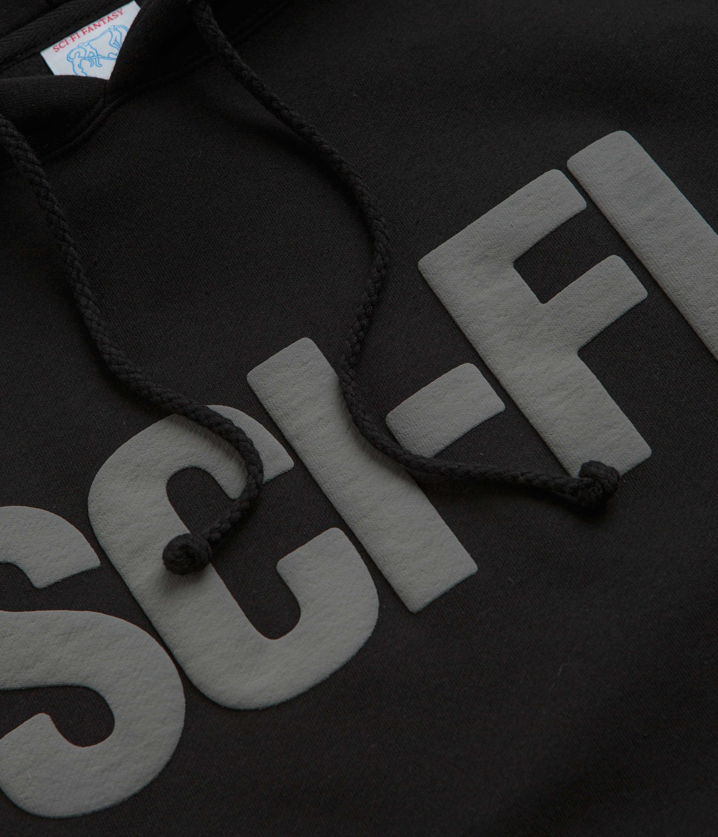 Sci-Fi Fantasy Big Logo Hoodie - Black - Image 3
