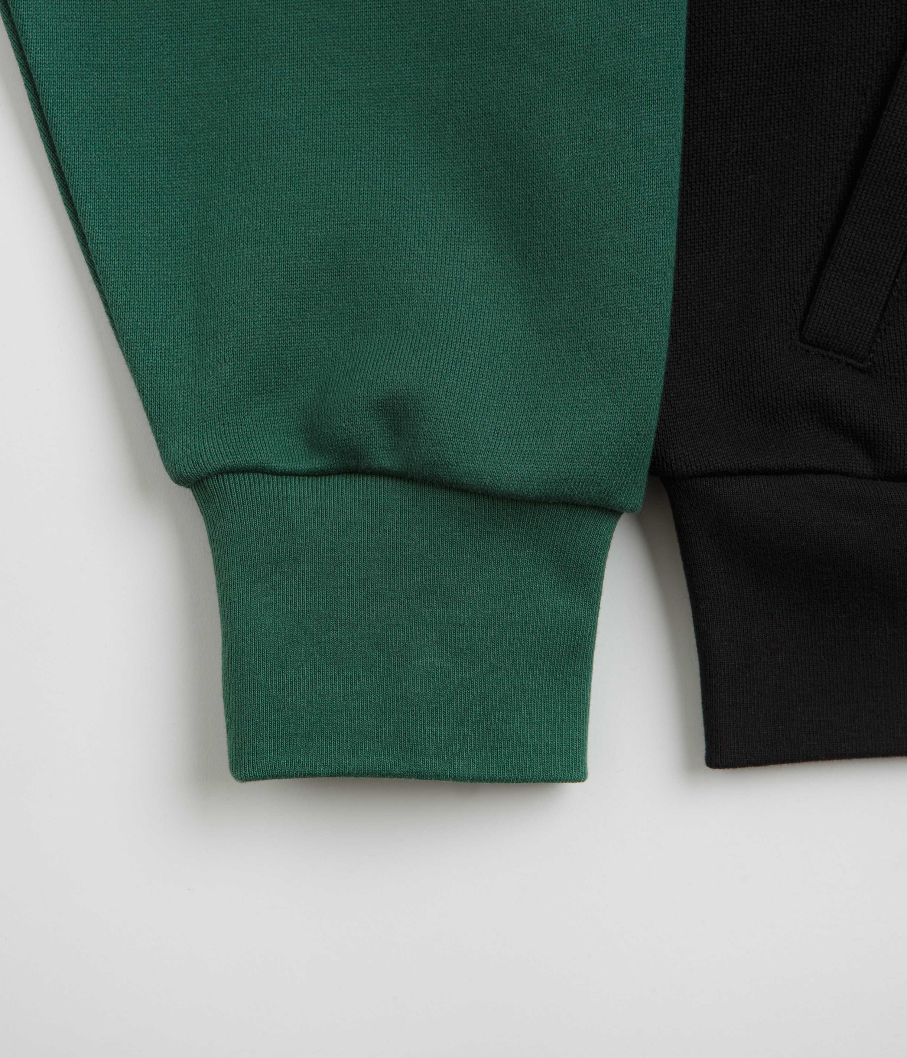 Sci-Fi Fantasy Colorblocked Hoodie - Purple / Black - Image 2