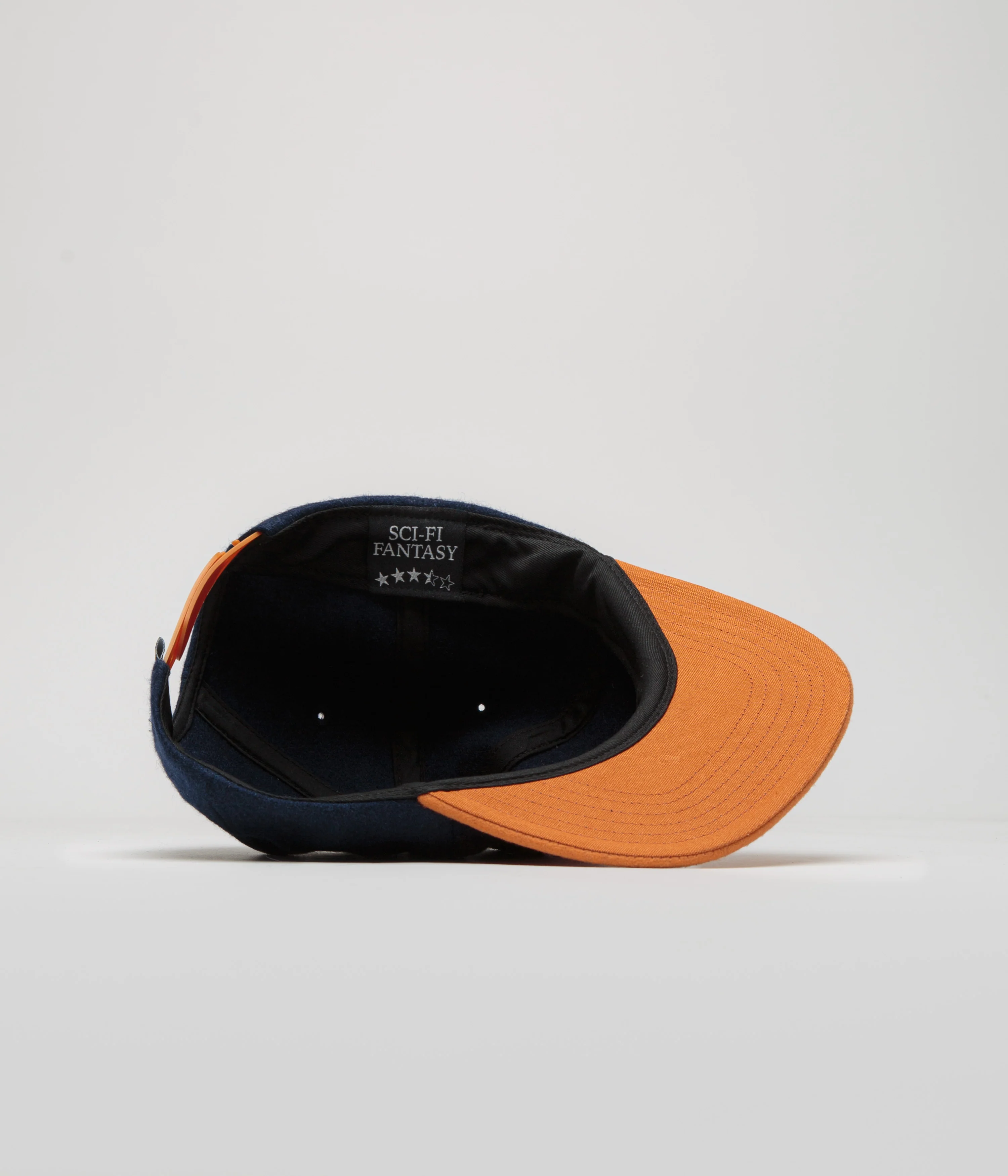 Sci-Fi Fantasy Display Cap - Navy / Orange - Image 4
