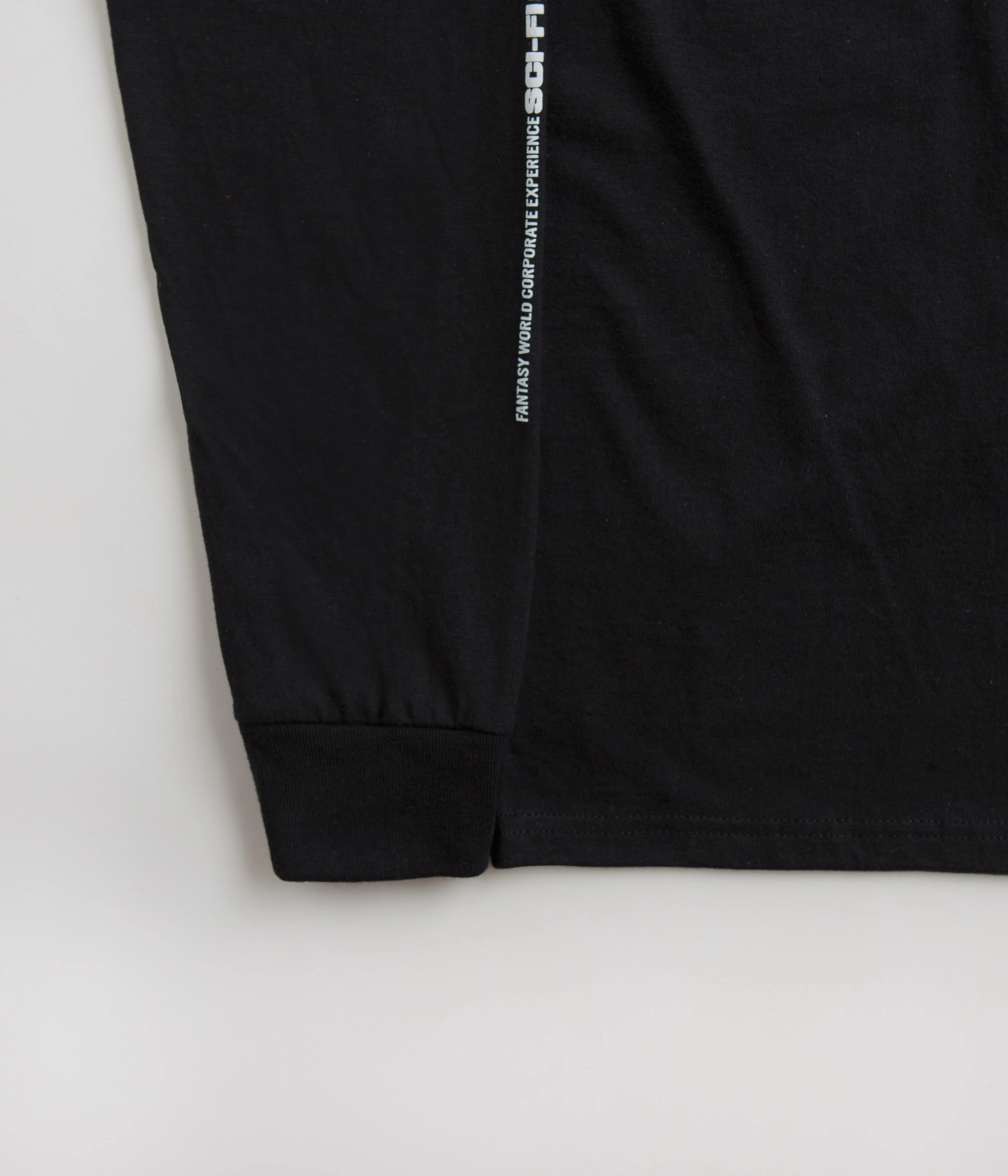 Sci-Fi Fantasy Fantasy World Long Sleeve T-Shirt - Black - Image 2