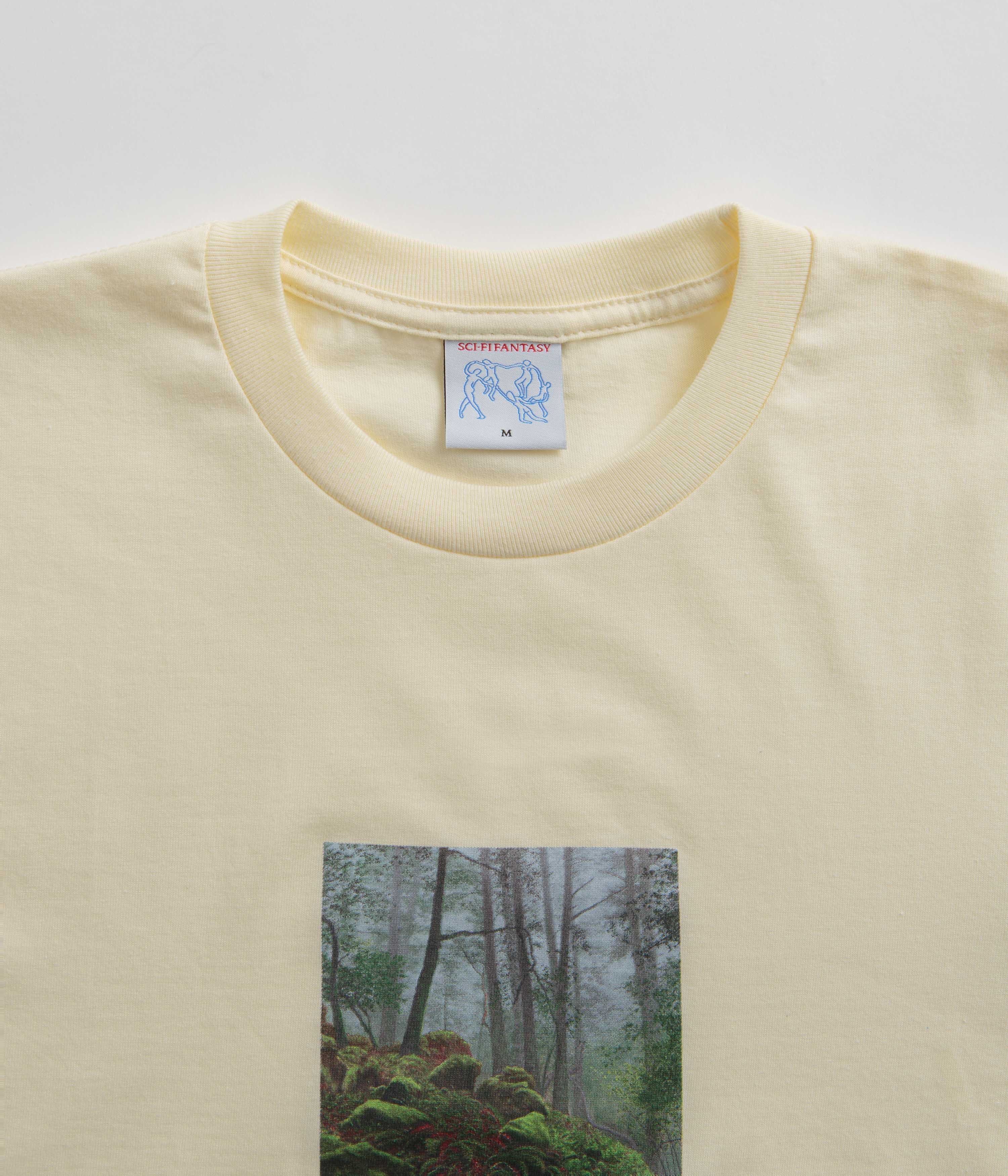 Sci-Fi Fantasy Forest T-Shirt - Natural - Image 3
