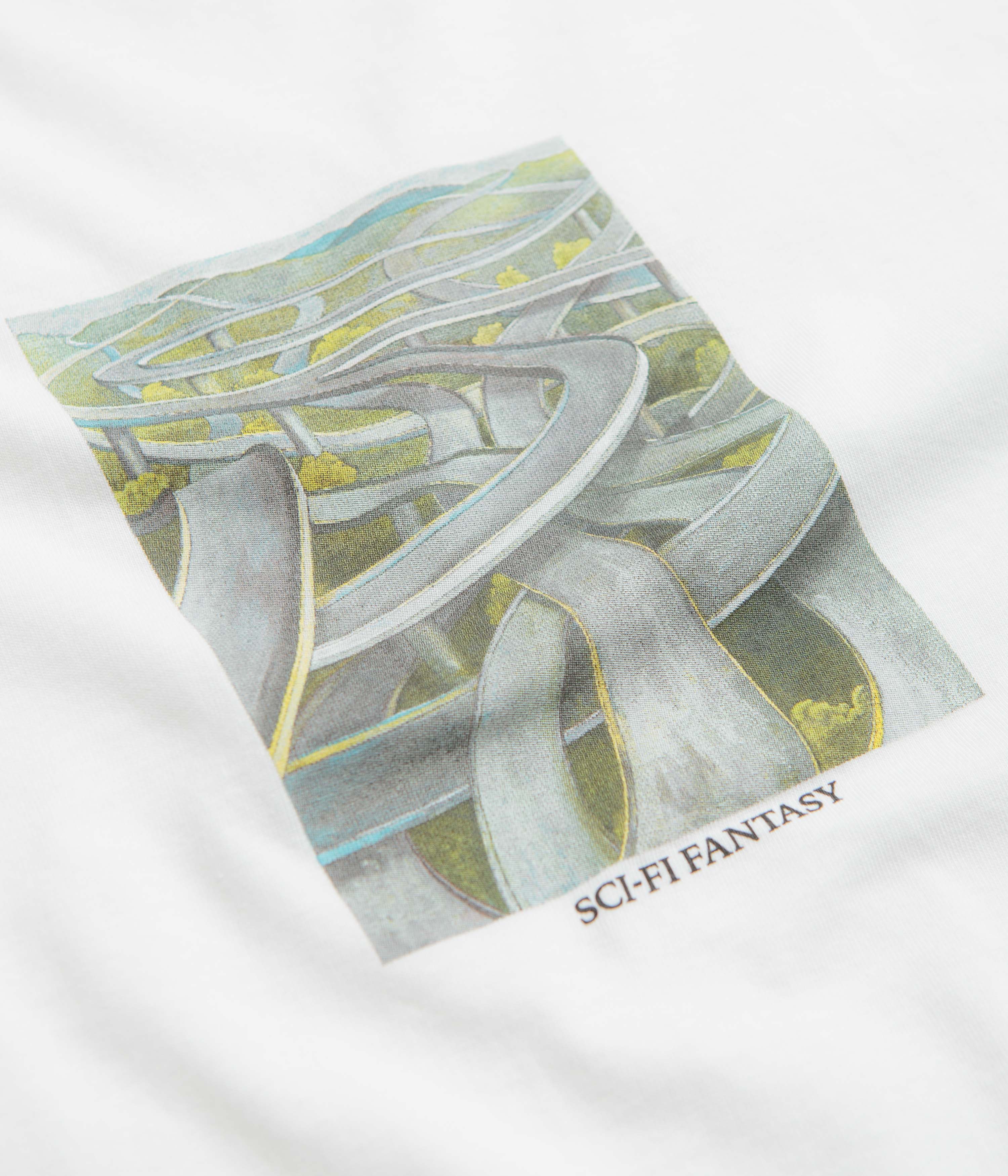 Sci-Fi Fantasy Freeway T-Shirt - White - Image 2