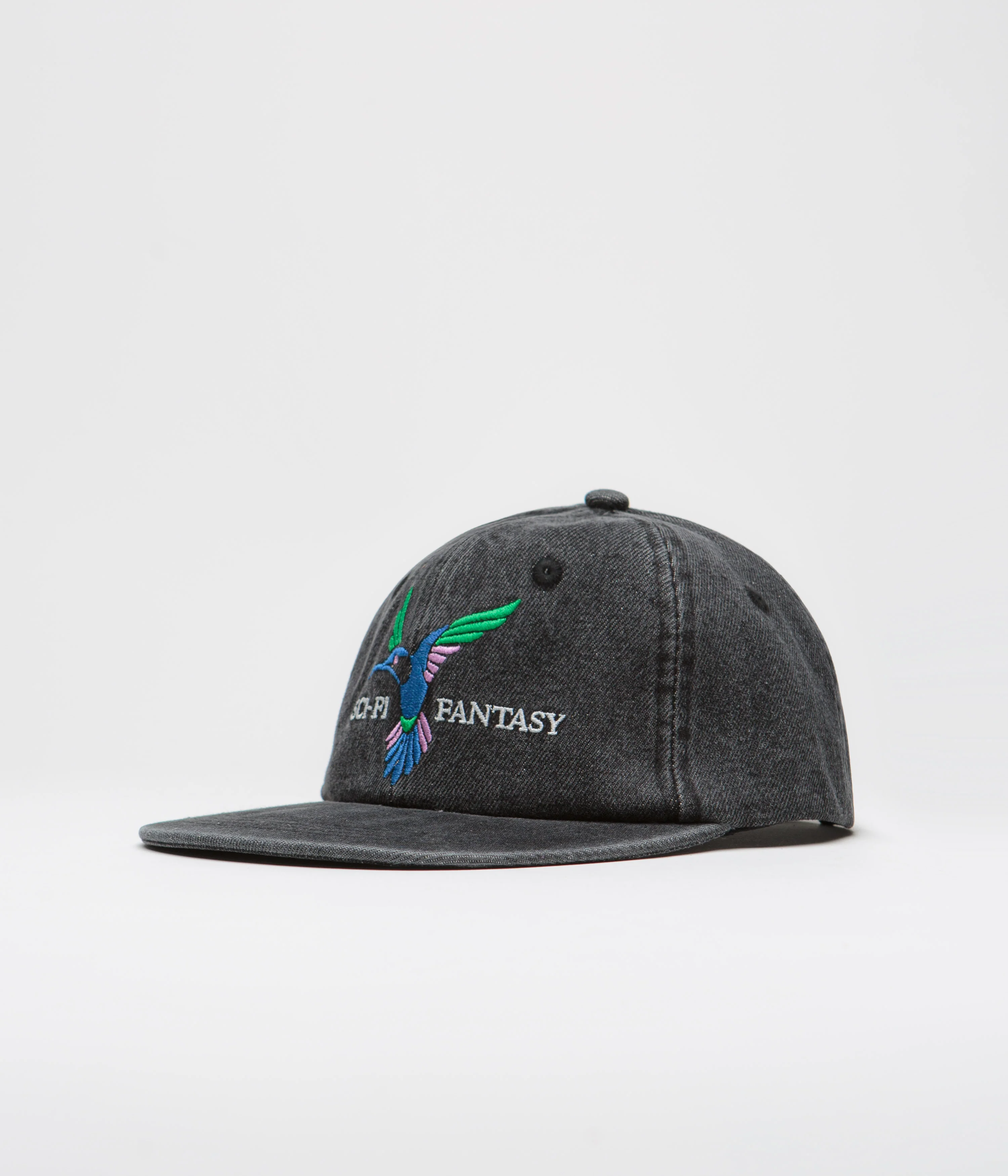 Sci-Fi Fantasy Humming Bird Cap - Black
