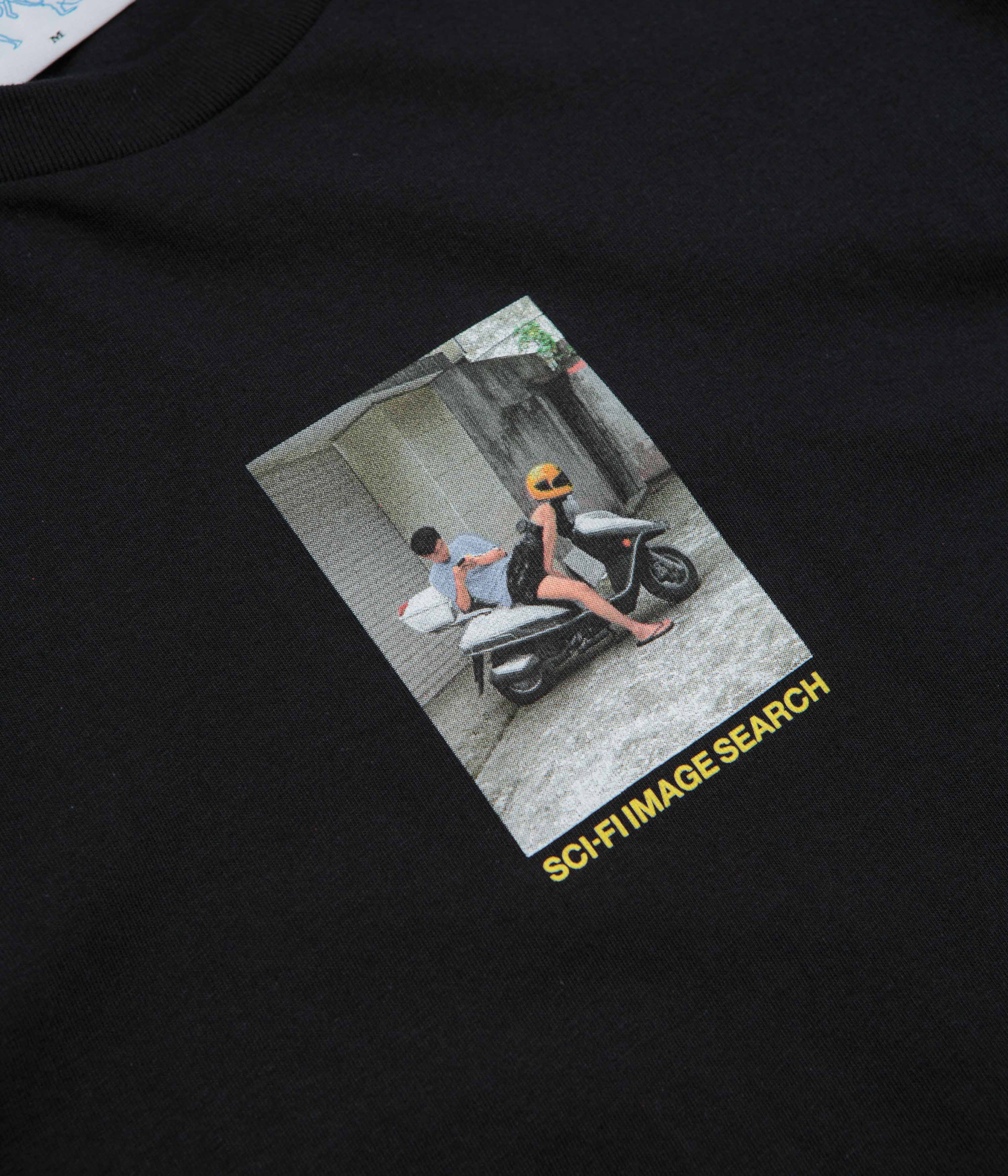 Sci-Fi Fantasy Image Search T-Shirt - Black - Image 3