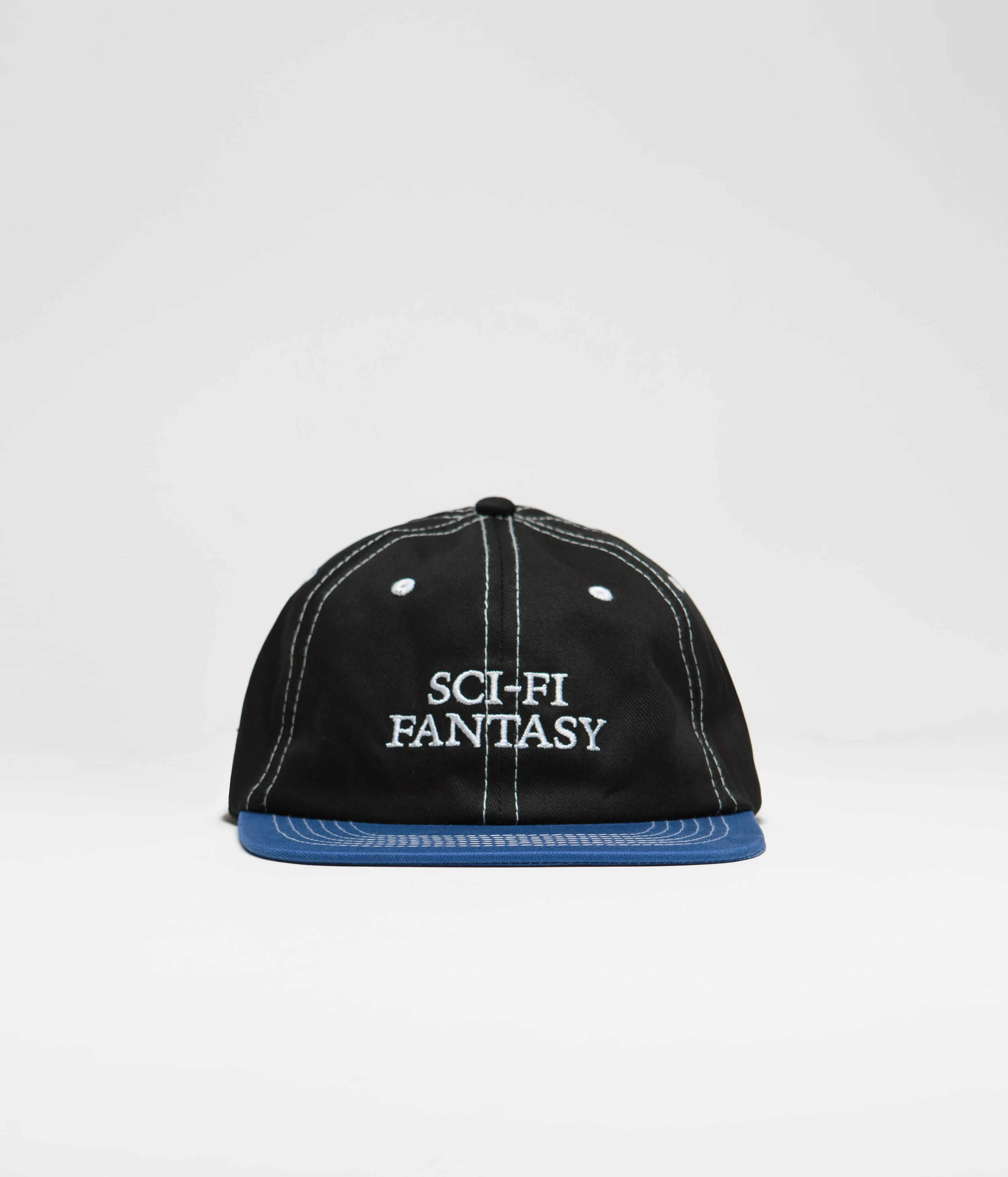 Sci-Fi Fantasy Logo Cap - Black / Royal - Image 2