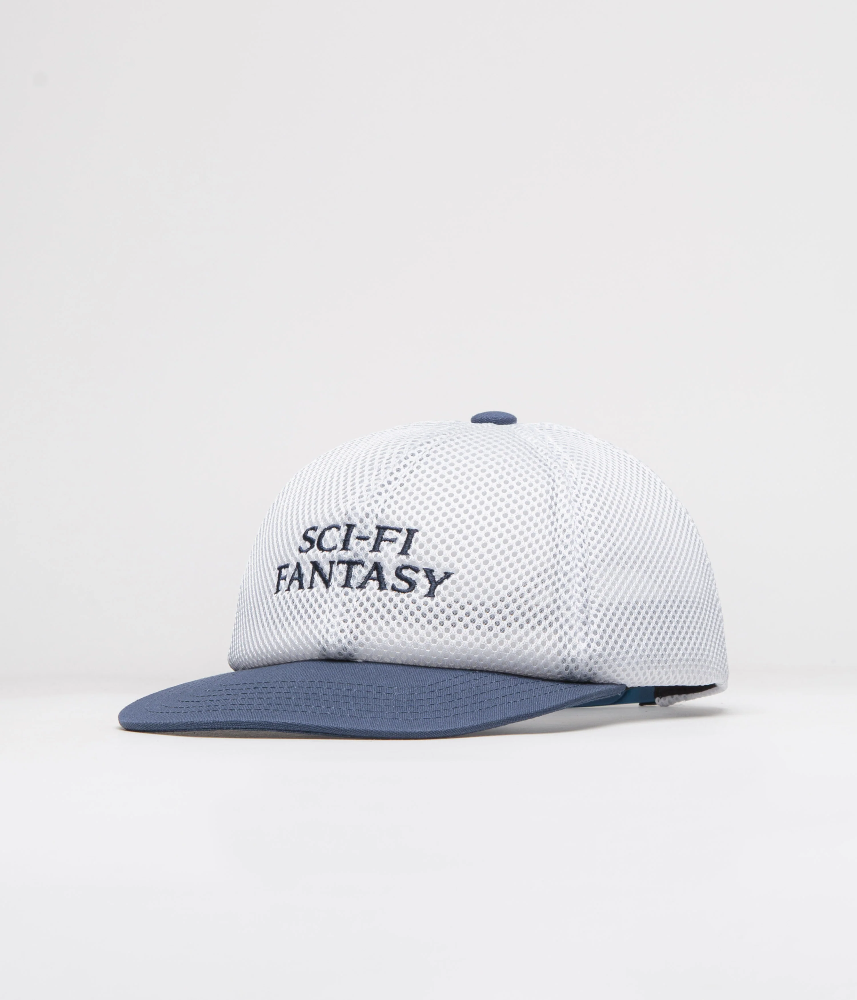 Sci-Fi Fantasy Logo Cap - White / Blue