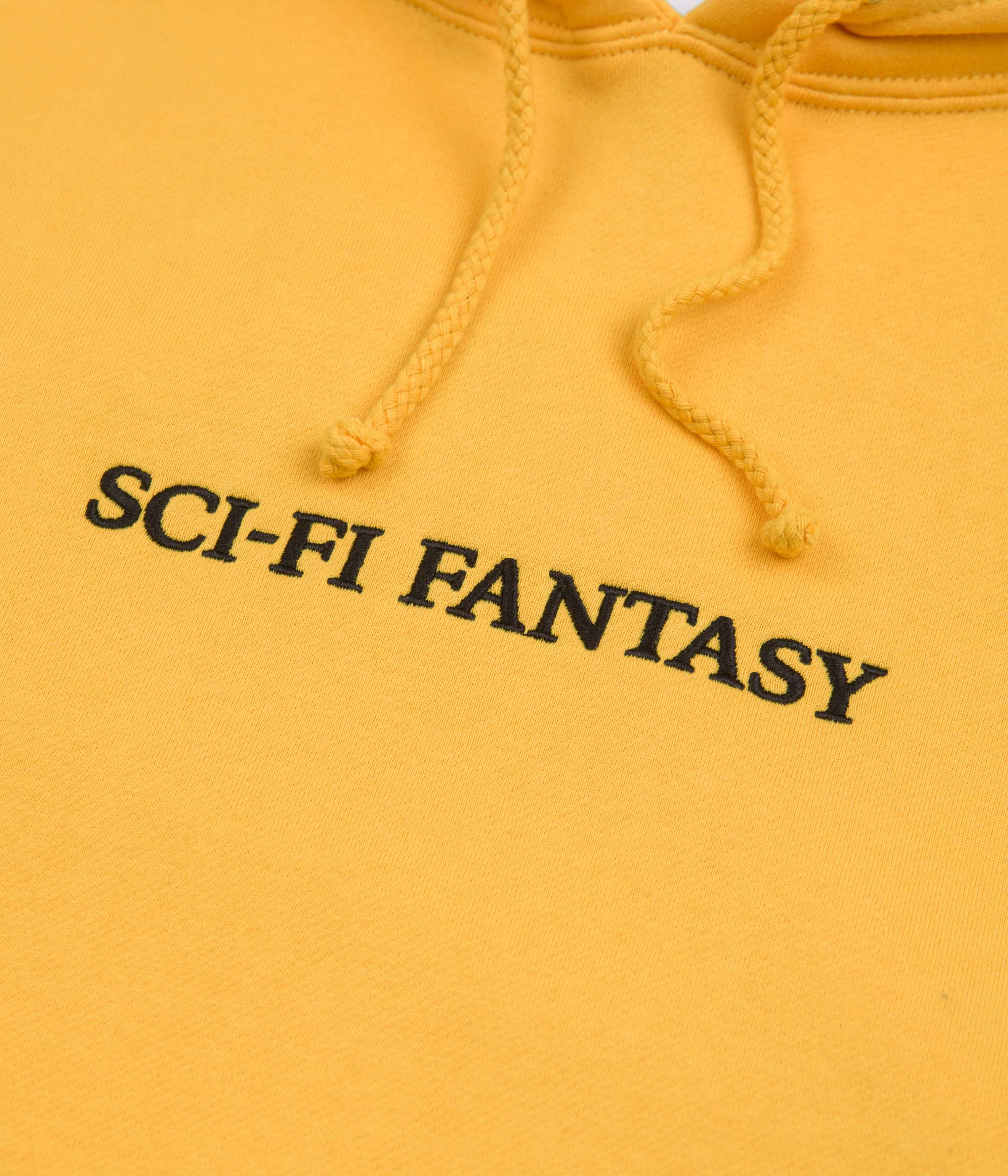 Sci-Fi Fantasy Logo Hoodie - Gold - Image 3