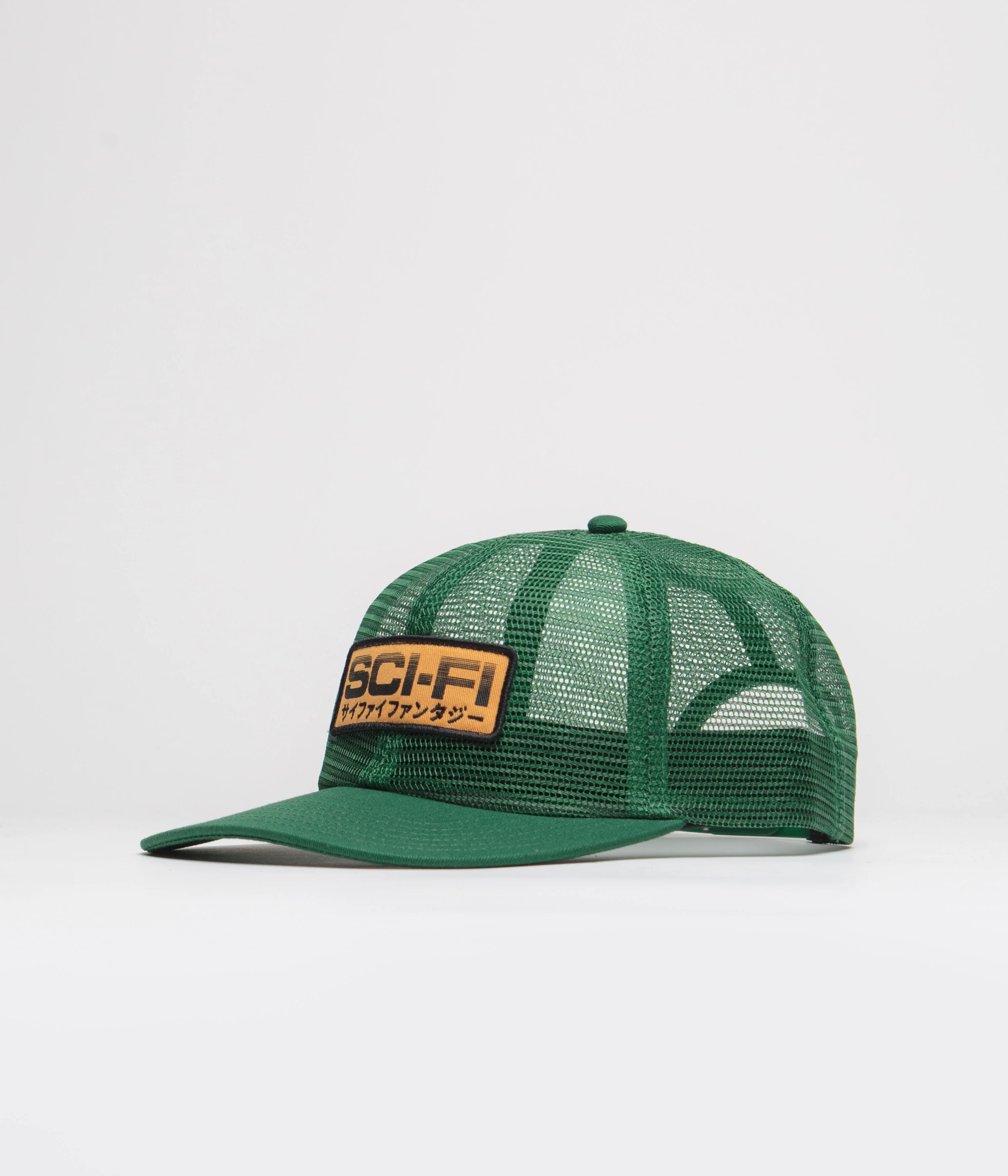 Sci-Fi Fantasy Mesh Cap - Green