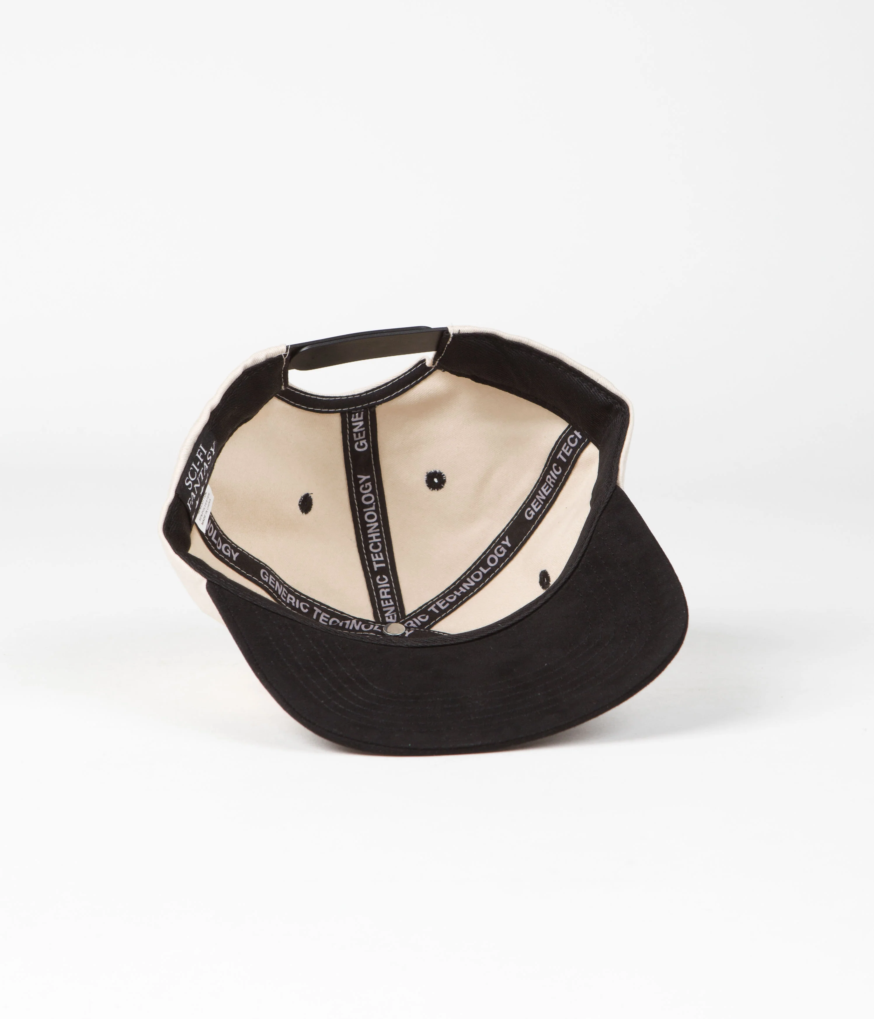Sci-Fi Fantasy New Logo Cap - Natural / Black - Image 4
