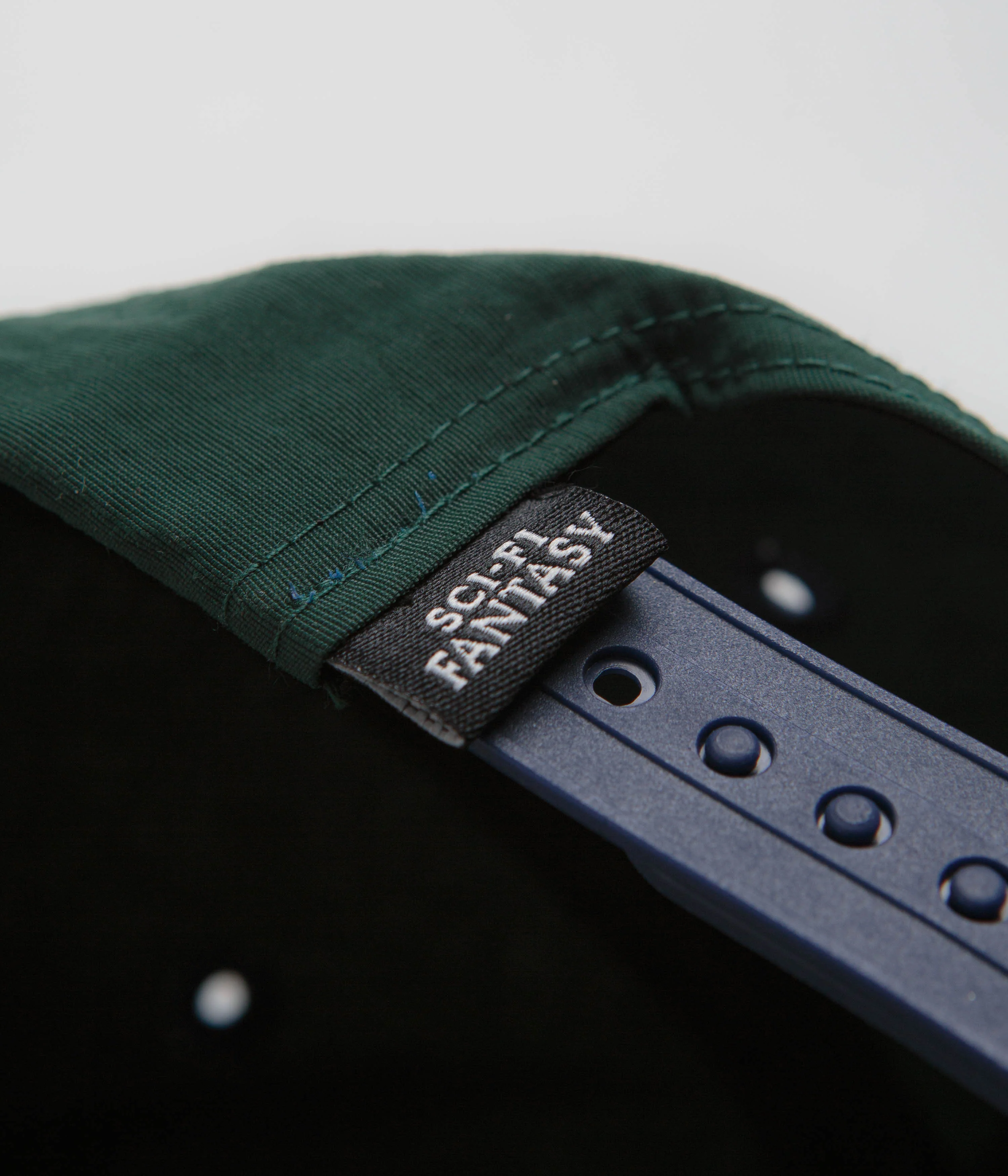 Sci-Fi Fantasy Nylon Logo Cap - Green - Image 5