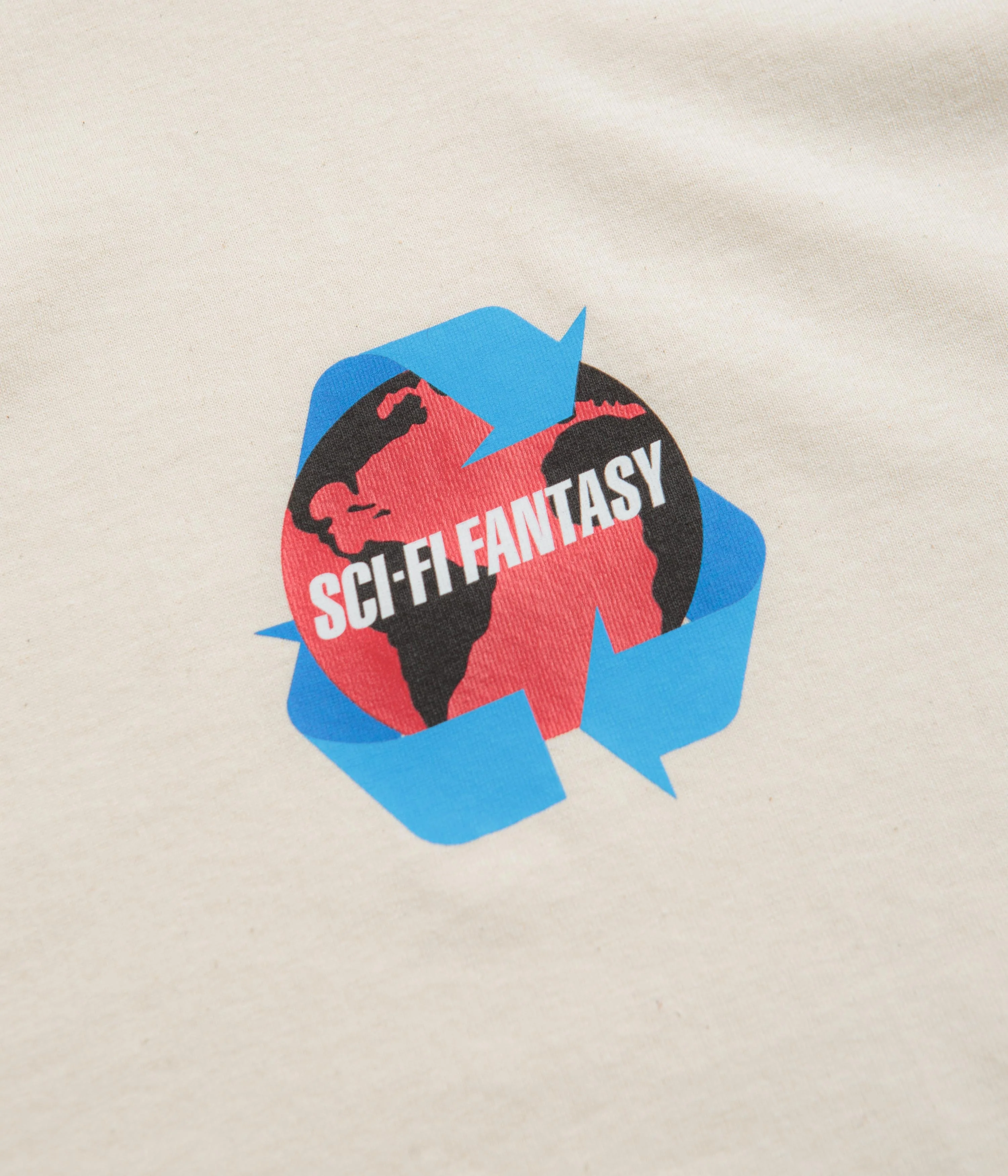 Sci-Fi Fantasy Recycle T-Shirt - Natural - Image 3