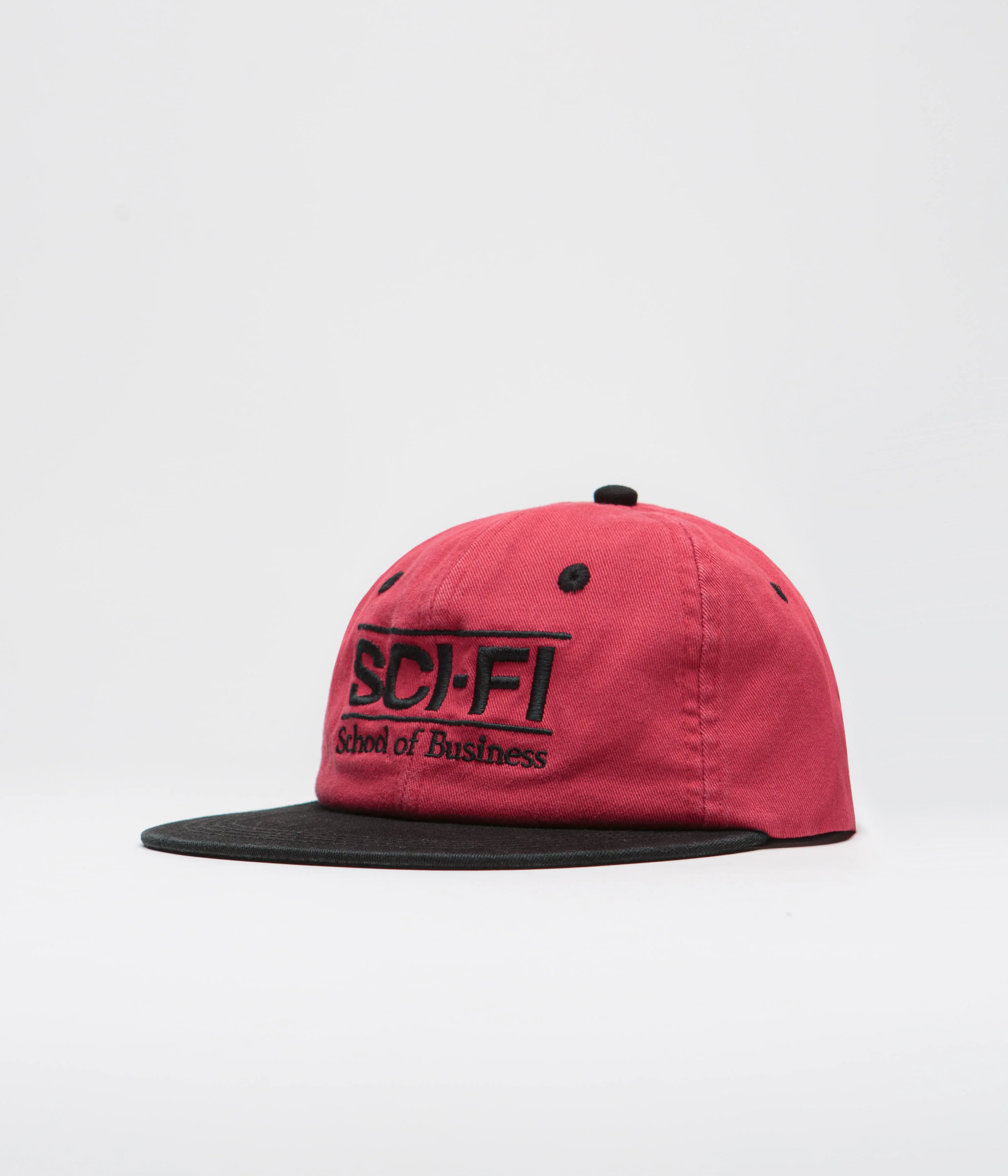 Sci-Fi Fantasy School of Business Cap - Red / Black