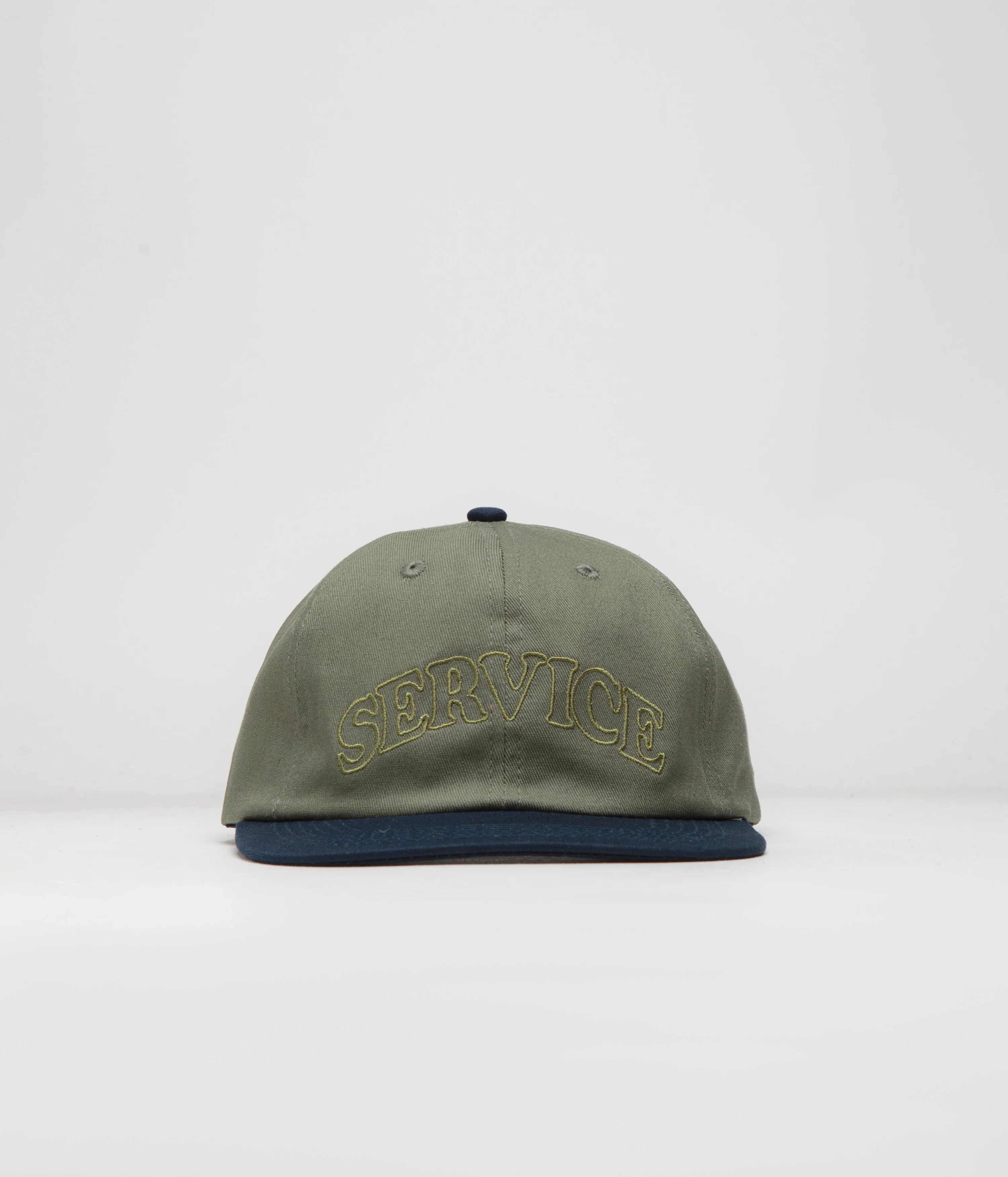 Service Works Arch Logo Cap - Olive / Navy - Image 2