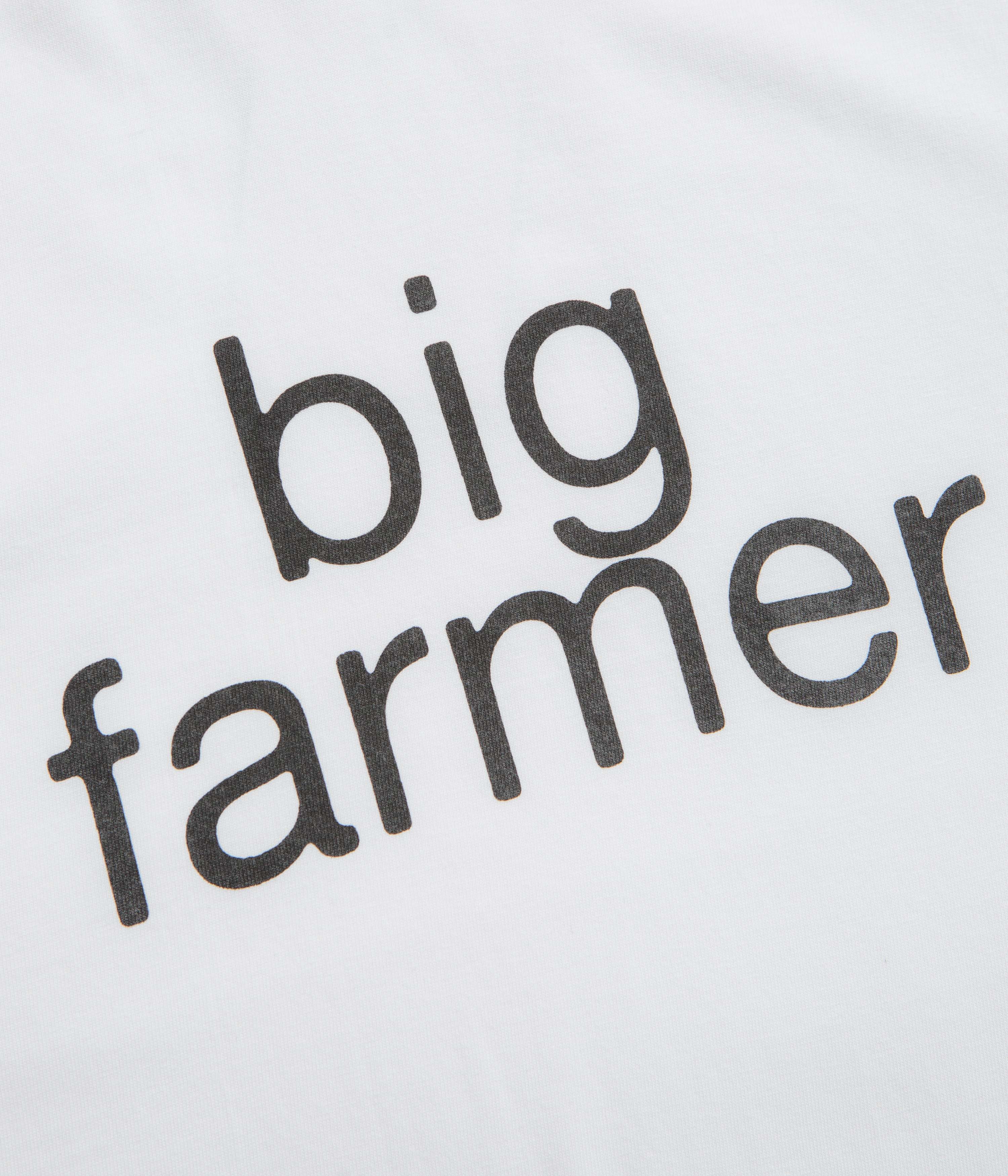 Service Works Big Farmer T-Shirt - White - Image 2