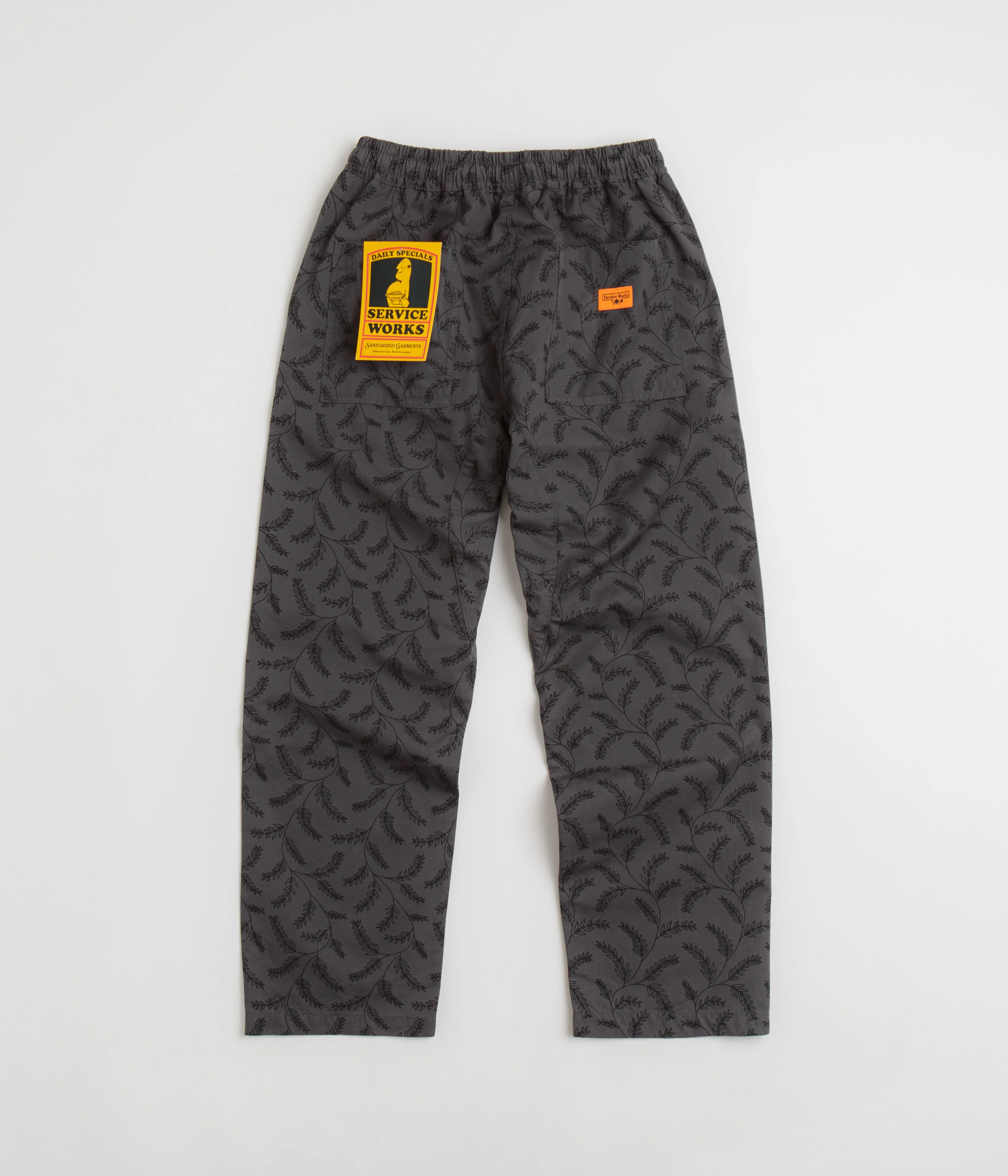 Service Works Branch Twill Chef Pants - Black - Image 3