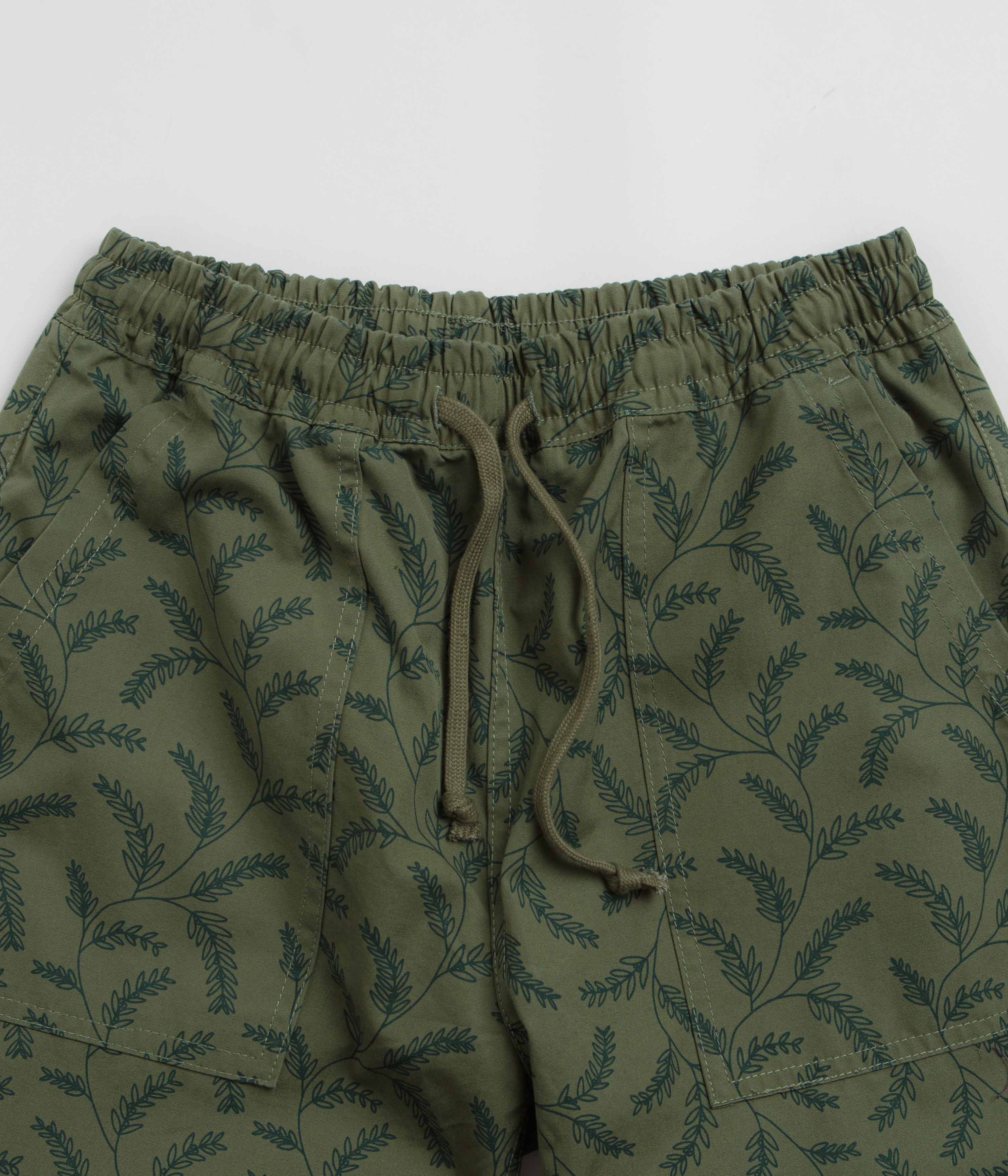 Service Works Branch Twill Chef Pants - Olive - Image 4