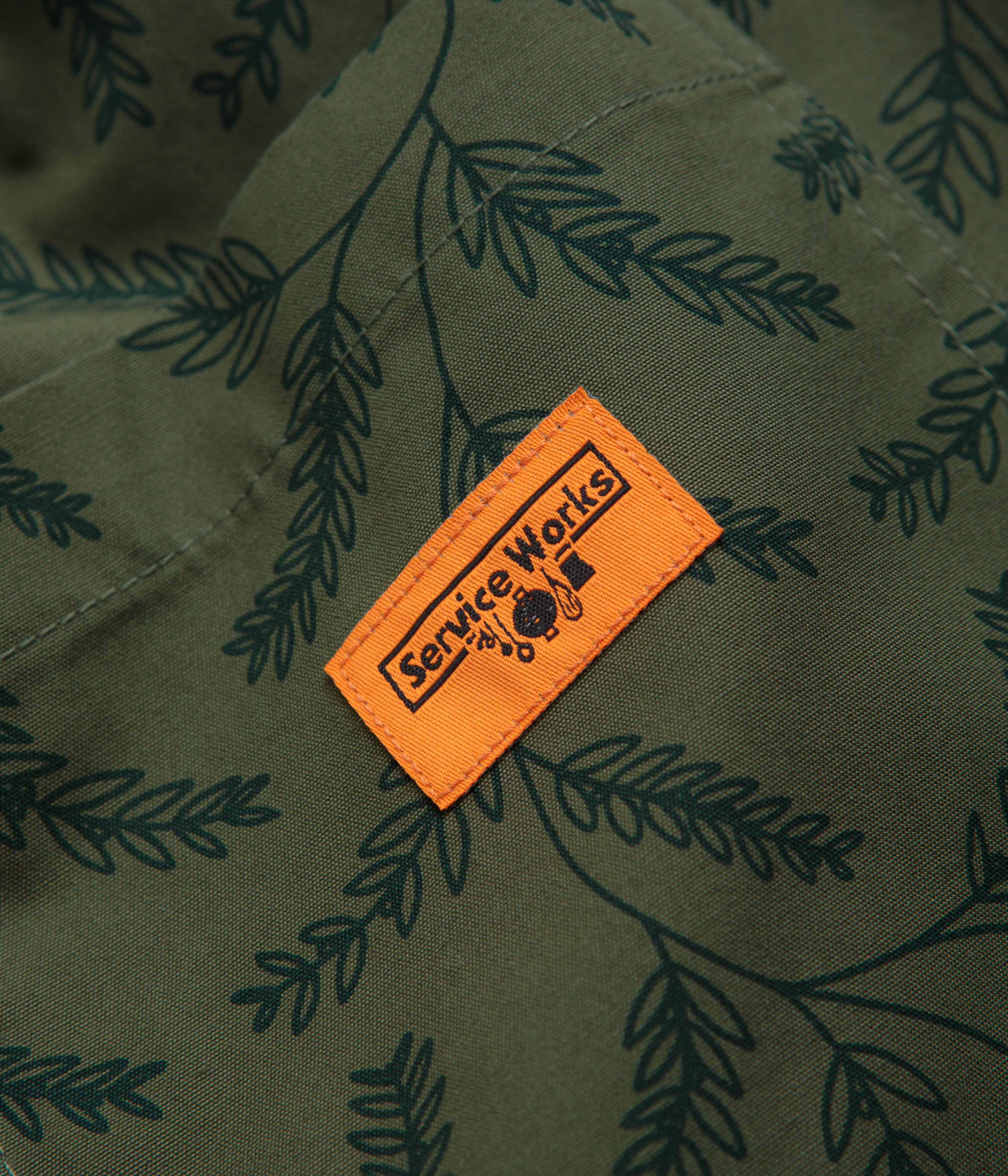 Service Works Branch Twill Chef Pants - Olive - Image 7