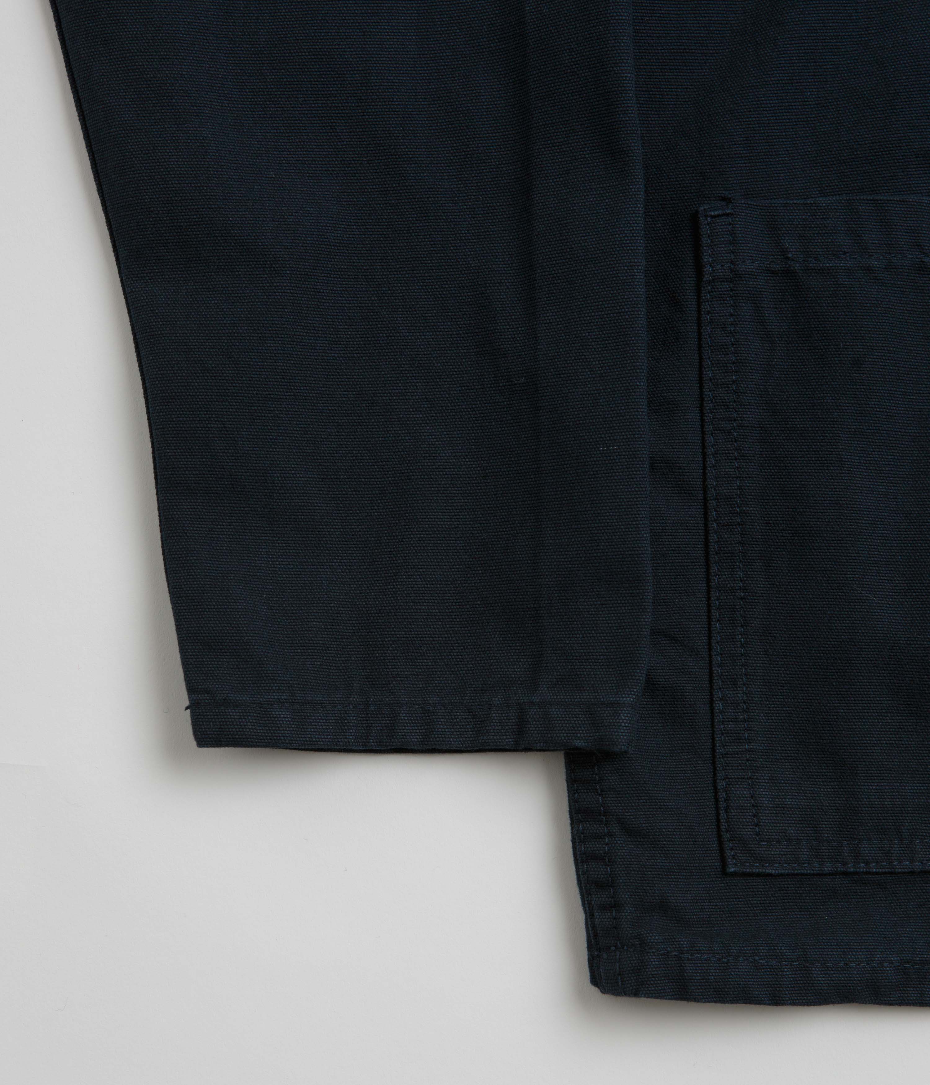 Service Works Canvas Chore Shirt - Dark Navy - Image 6