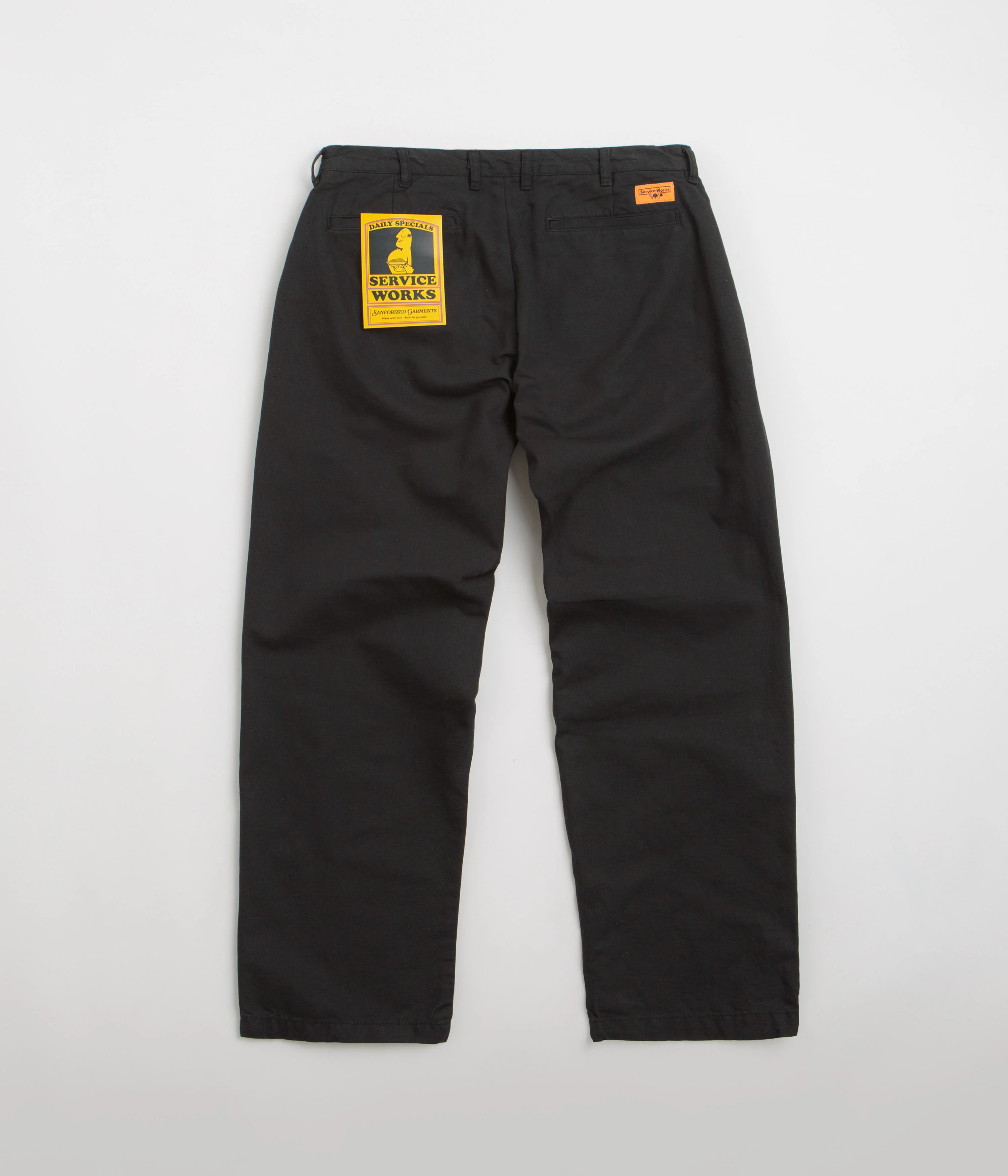 Service Works Canvas Part Timer Pants - Black - Image 3