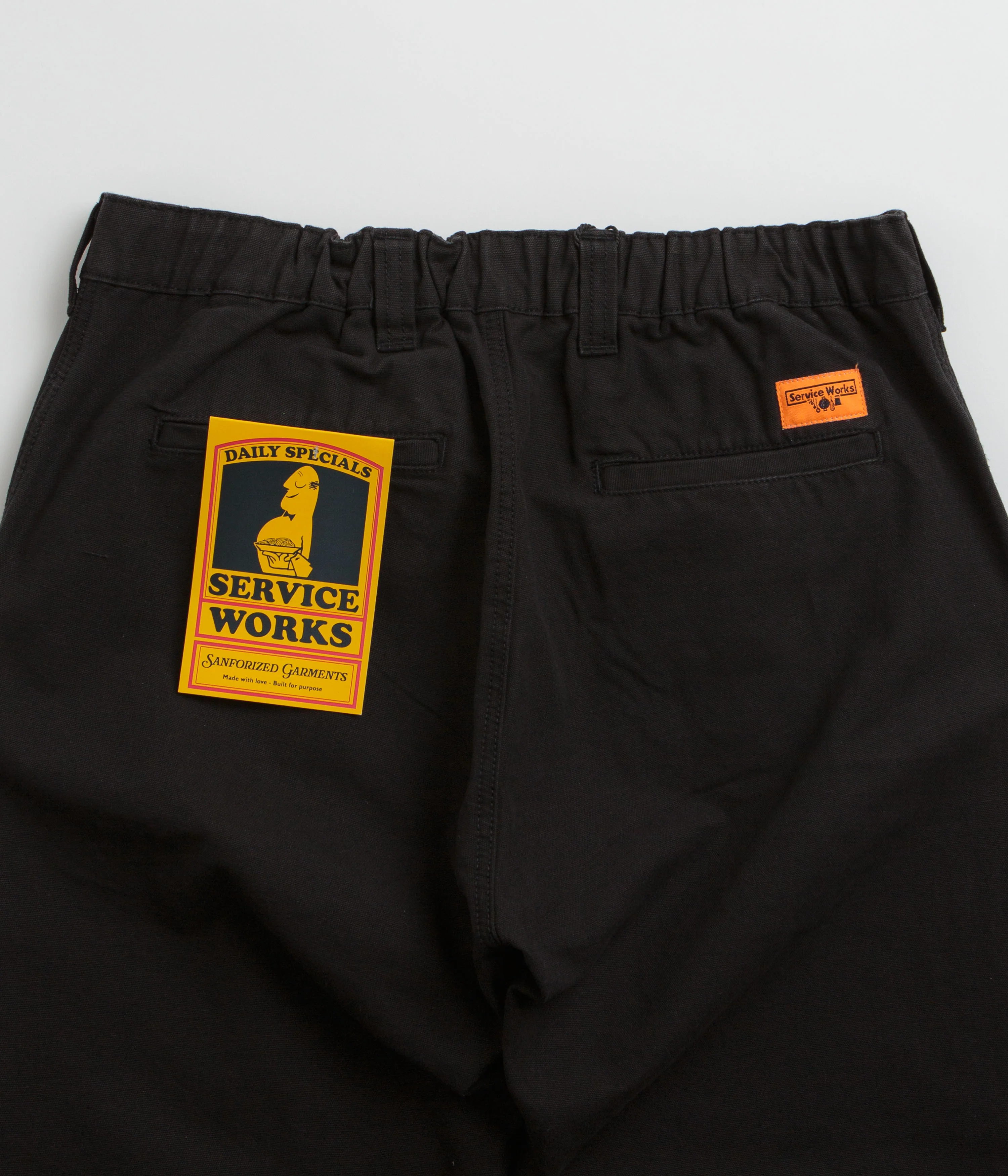 Service Works Canvas Waiter Pants - Black - Image 6